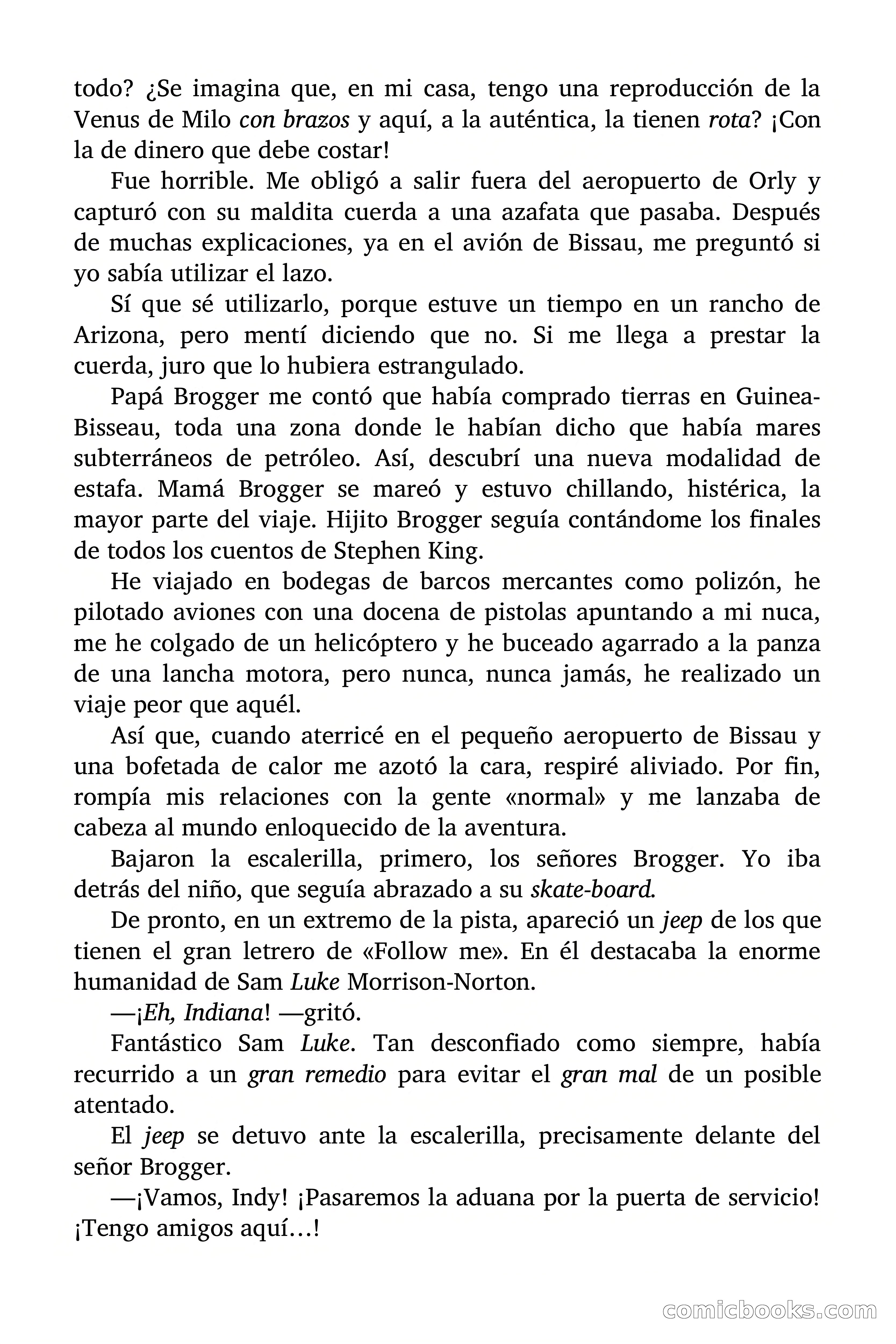 Indiana James: El Panteón Flotante — page 19 of 71