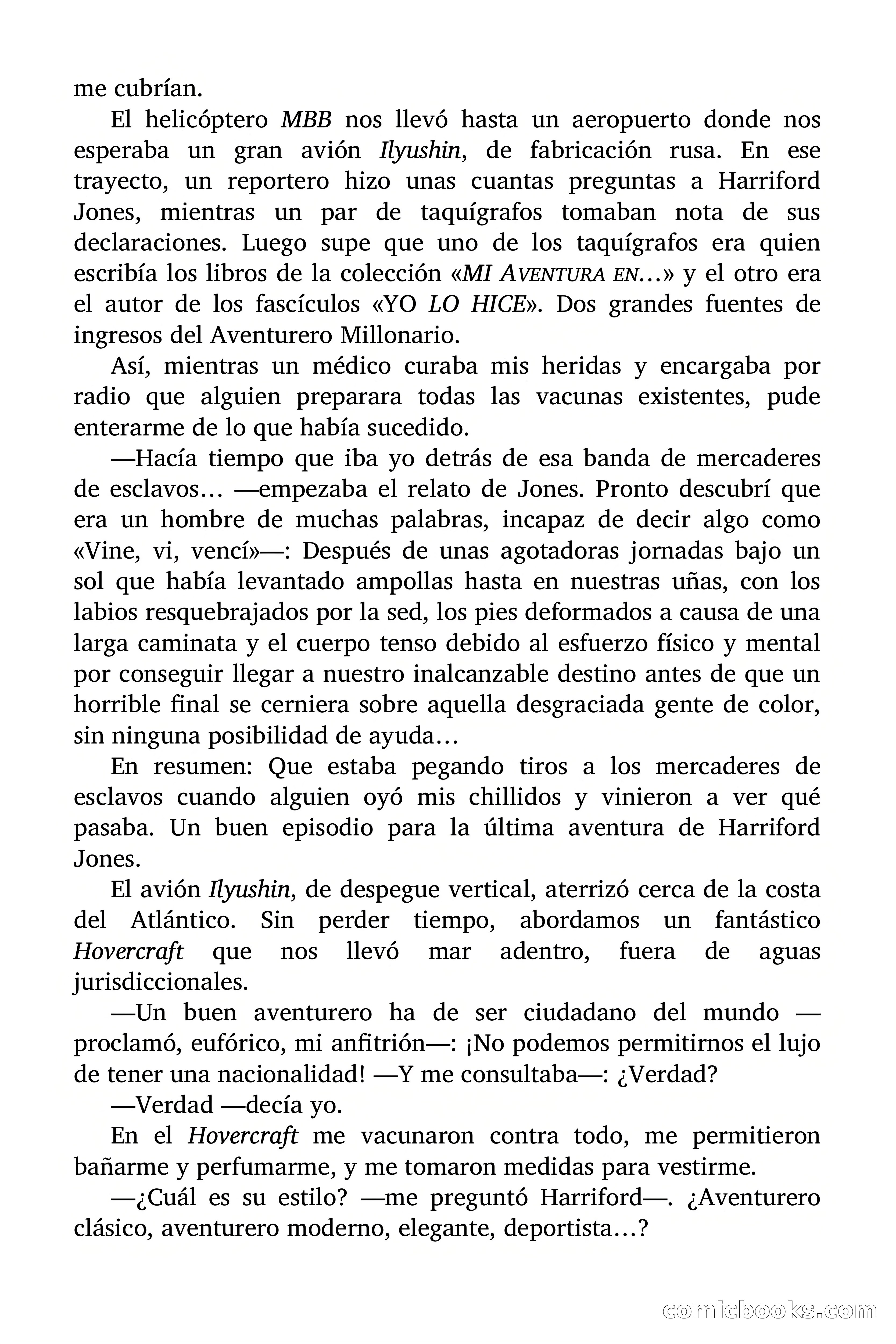 Indiana James: El Panteón Flotante — page 35 of 71