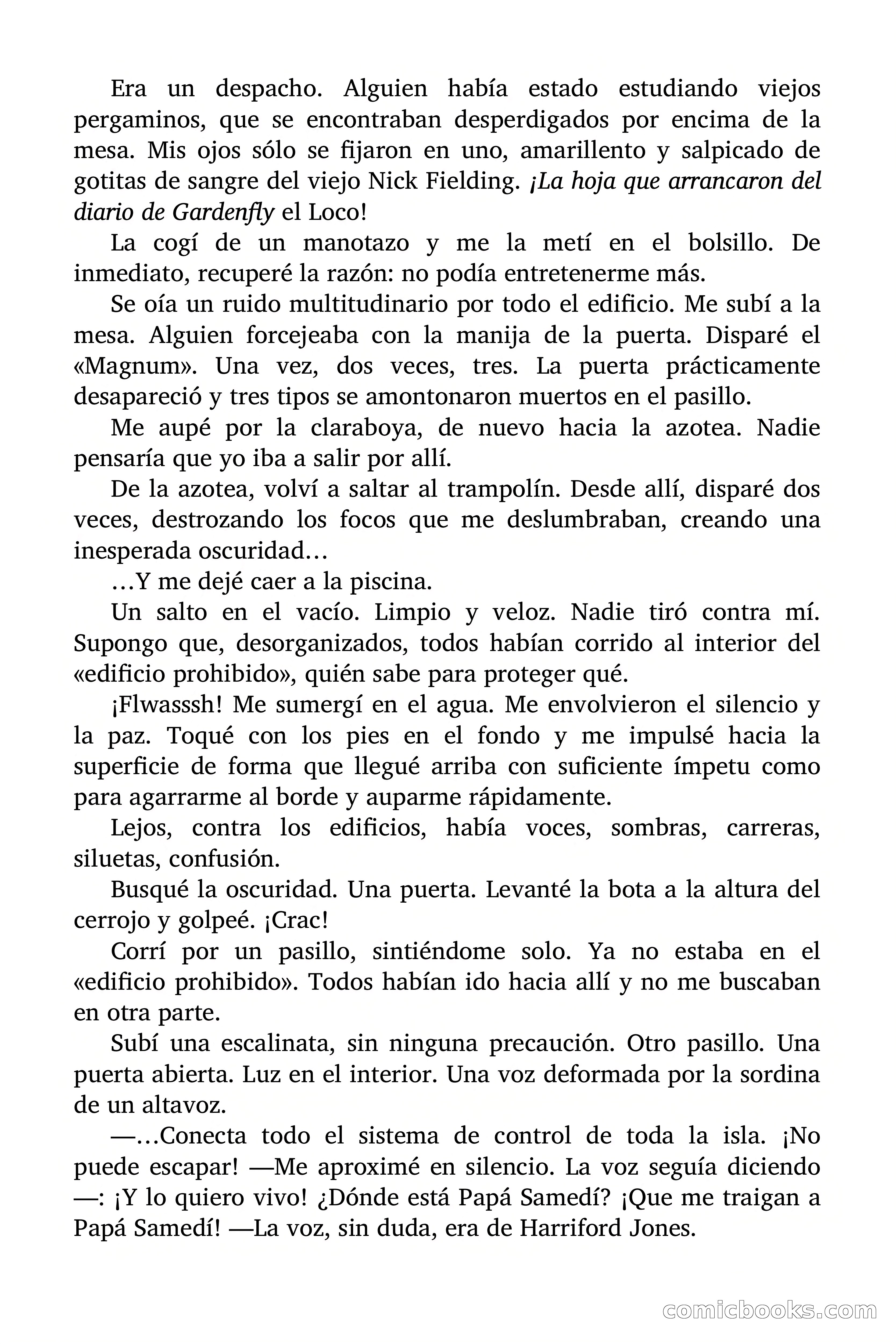 Indiana James: El Panteón Flotante — page 46 of 71
