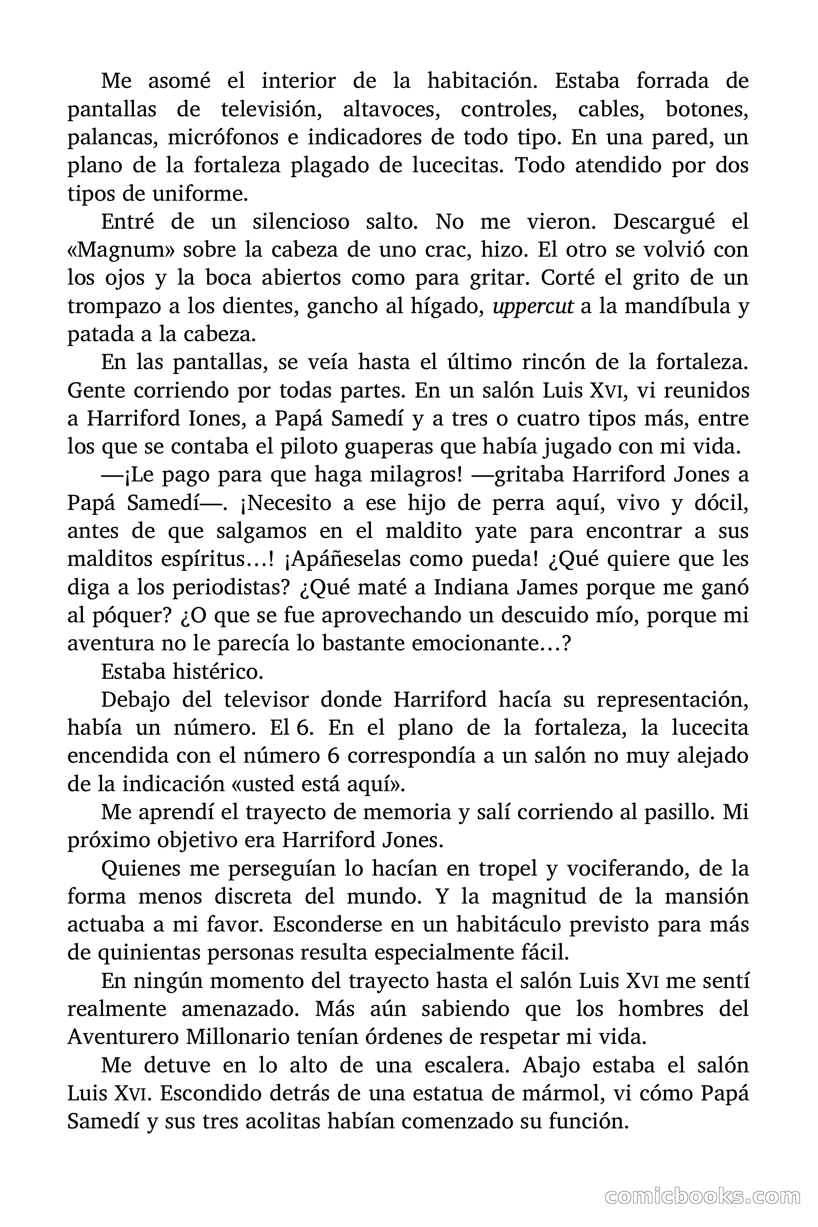 Indiana James: El Panteón Flotante — page 47 of 71