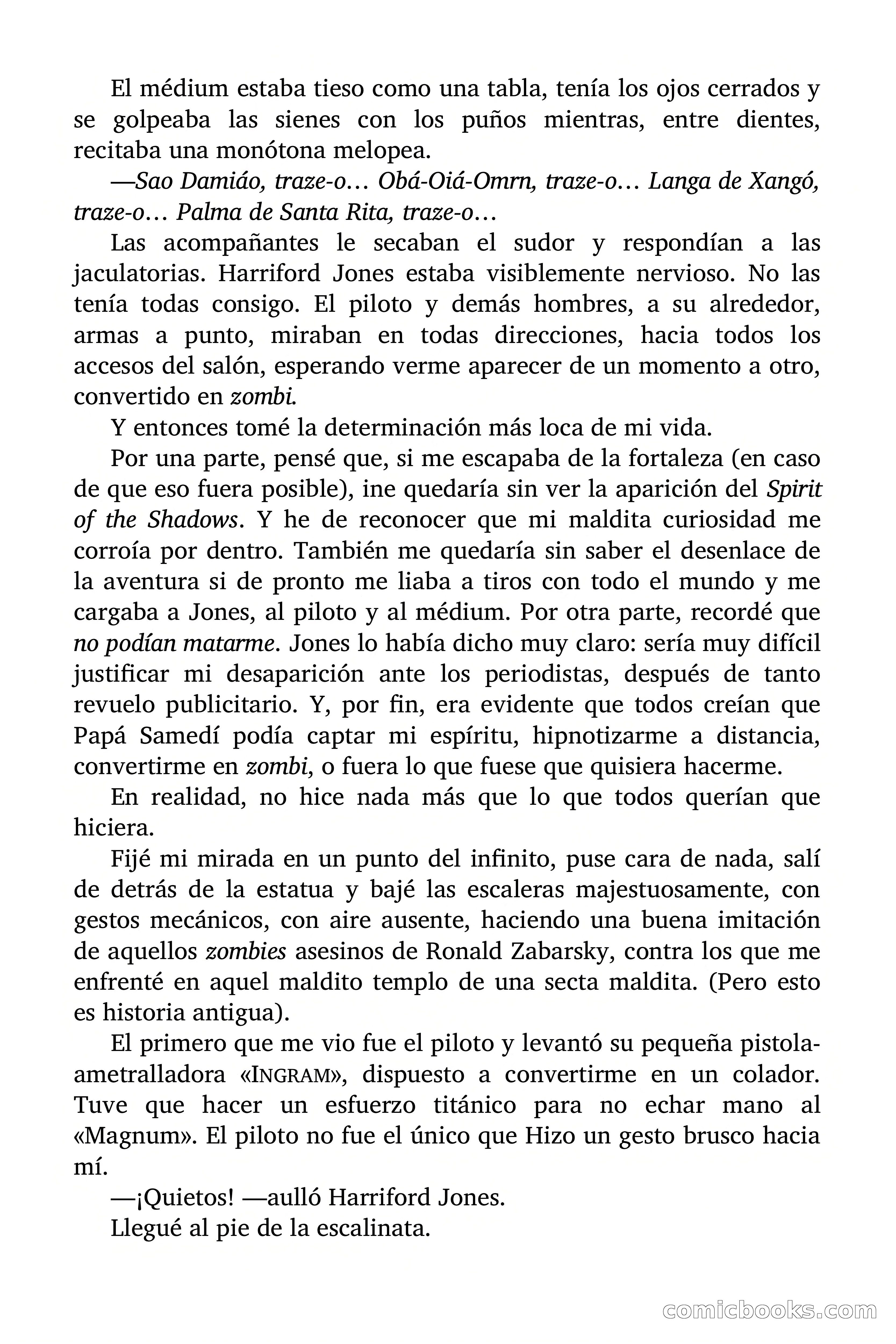 Indiana James: El Panteón Flotante — page 48 of 71