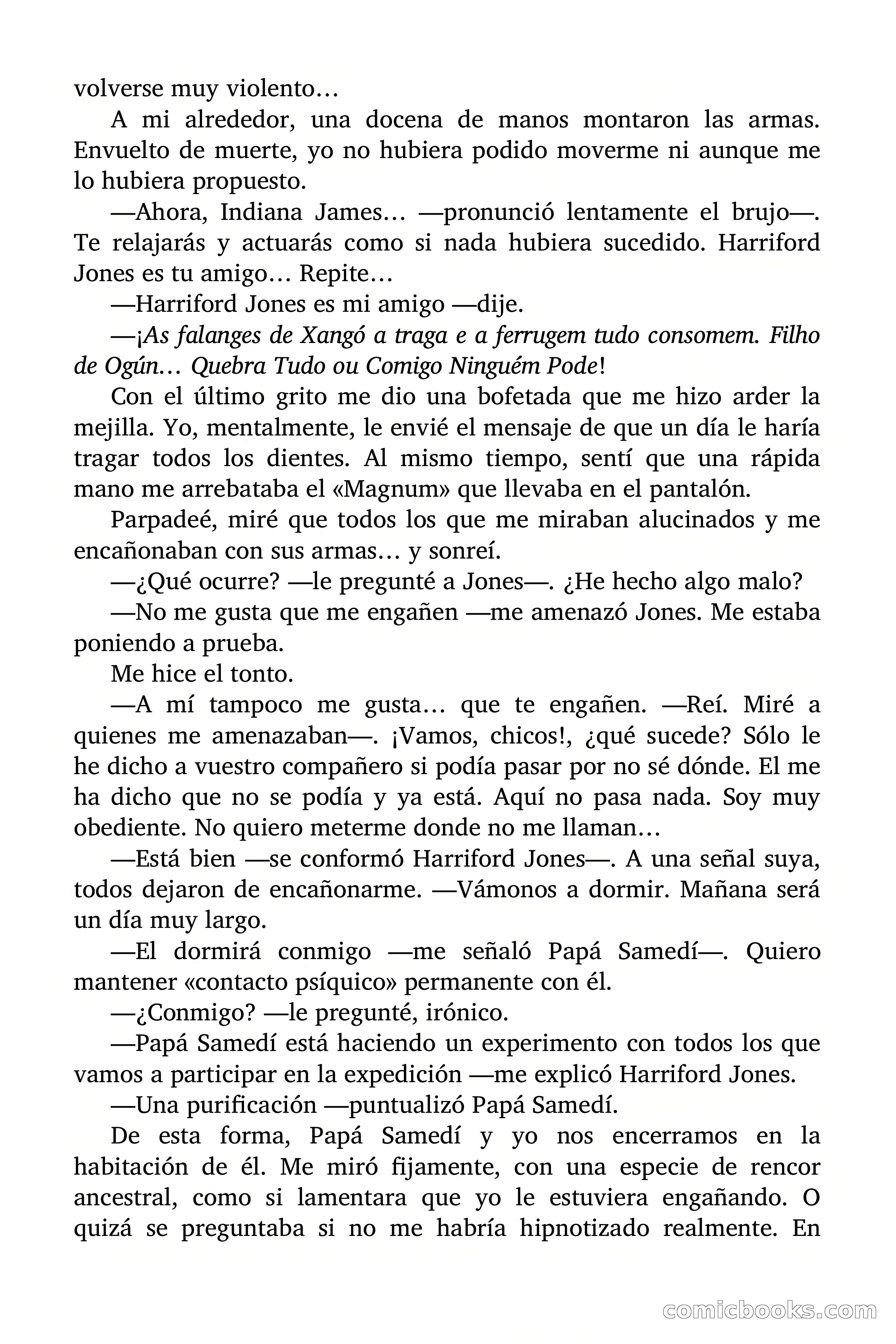 Indiana James: El Panteón Flotante — page 51 of 71