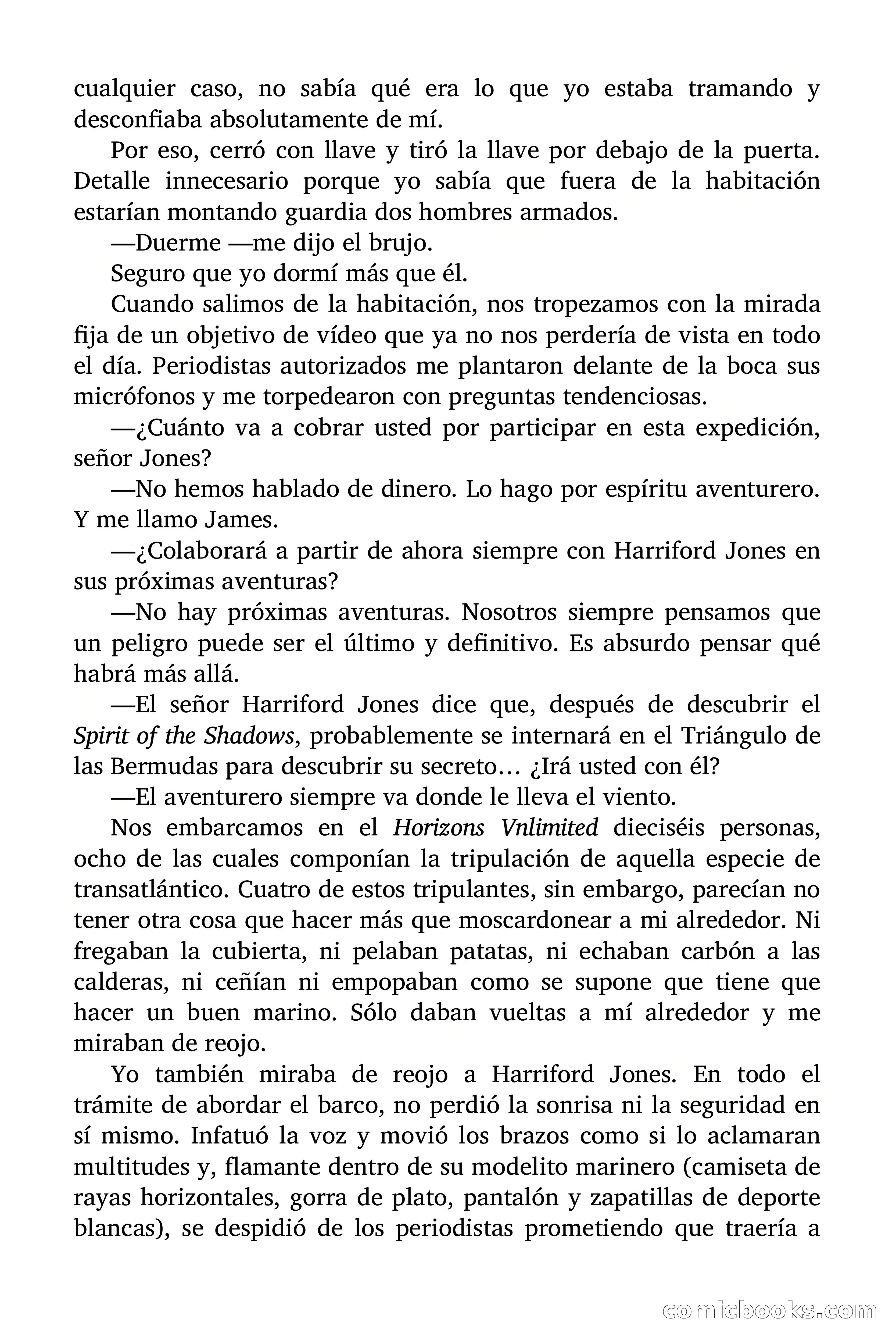 Indiana James: El Panteón Flotante — page 52 of 71