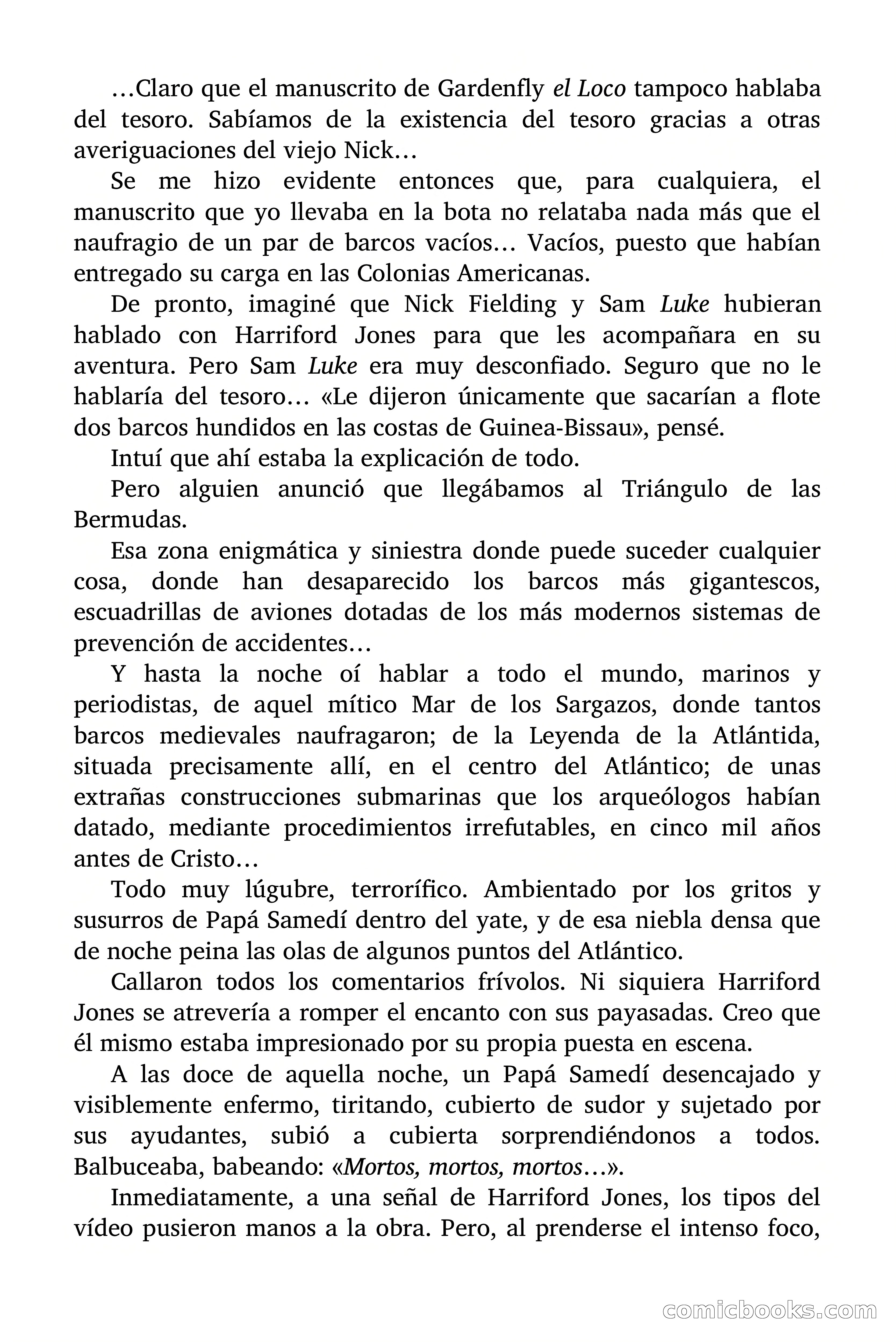 Indiana James: El Panteón Flotante — page 54 of 71