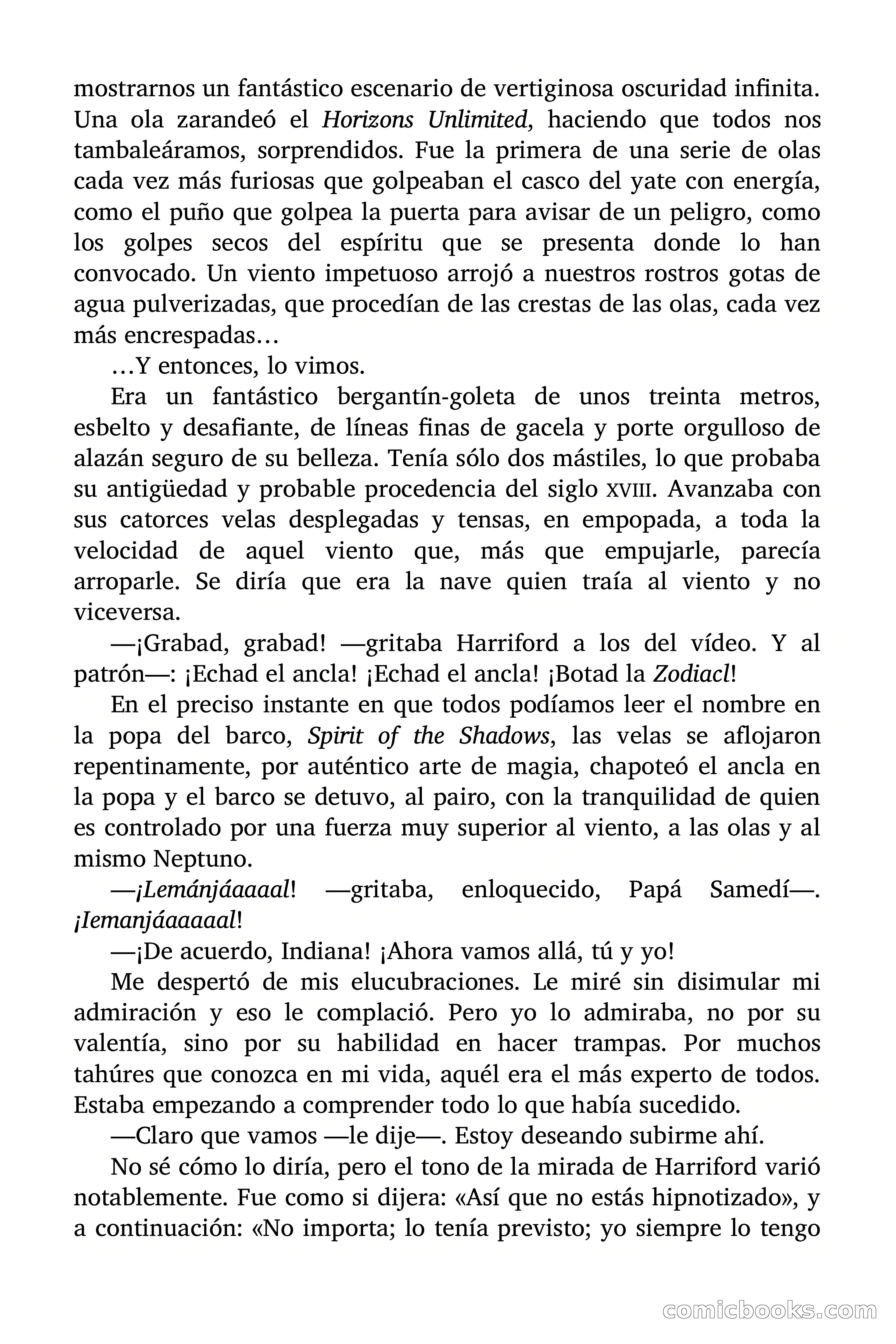 Indiana James: El Panteón Flotante — page 56 of 71
