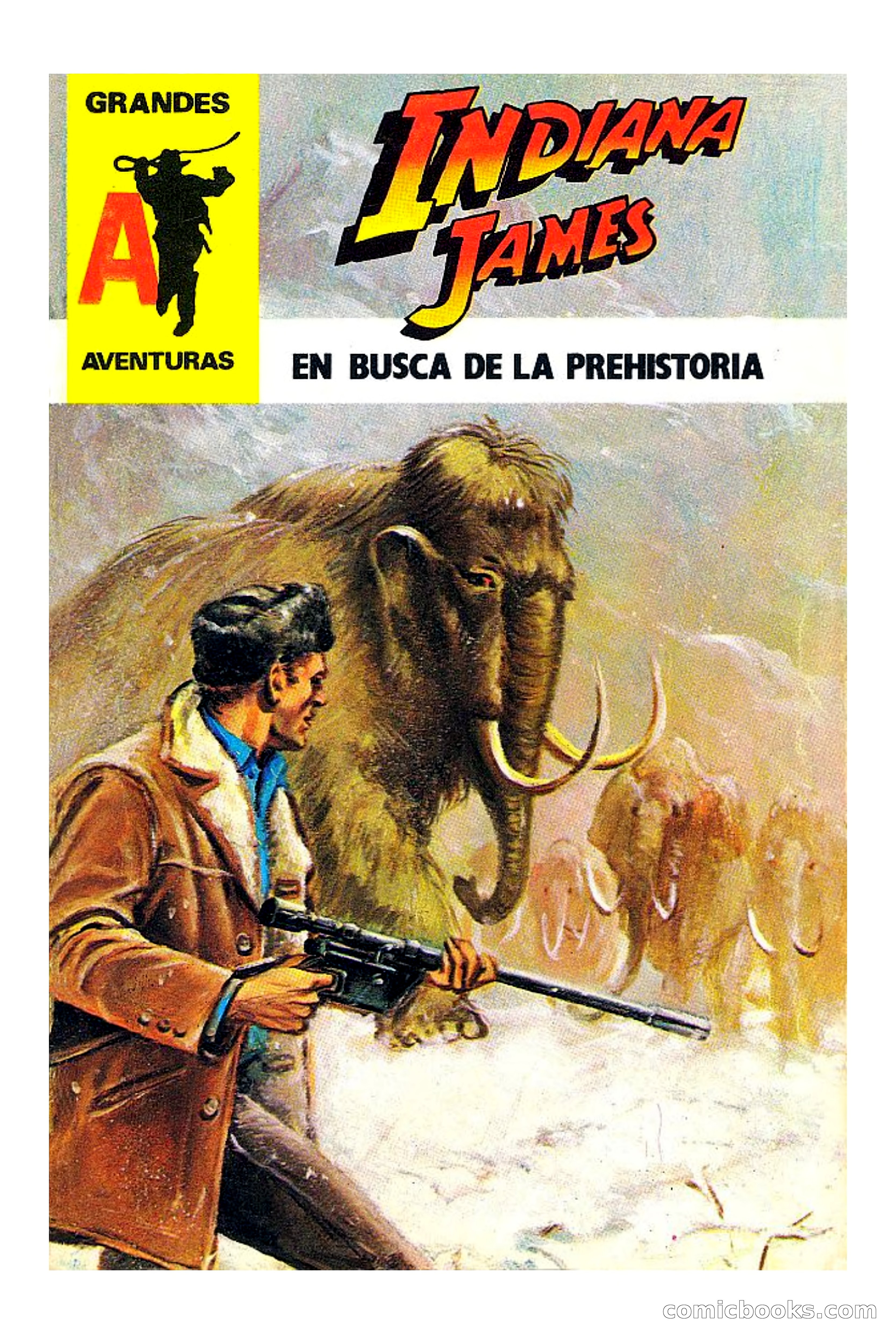 Indiana James: En busca de la prehistoria