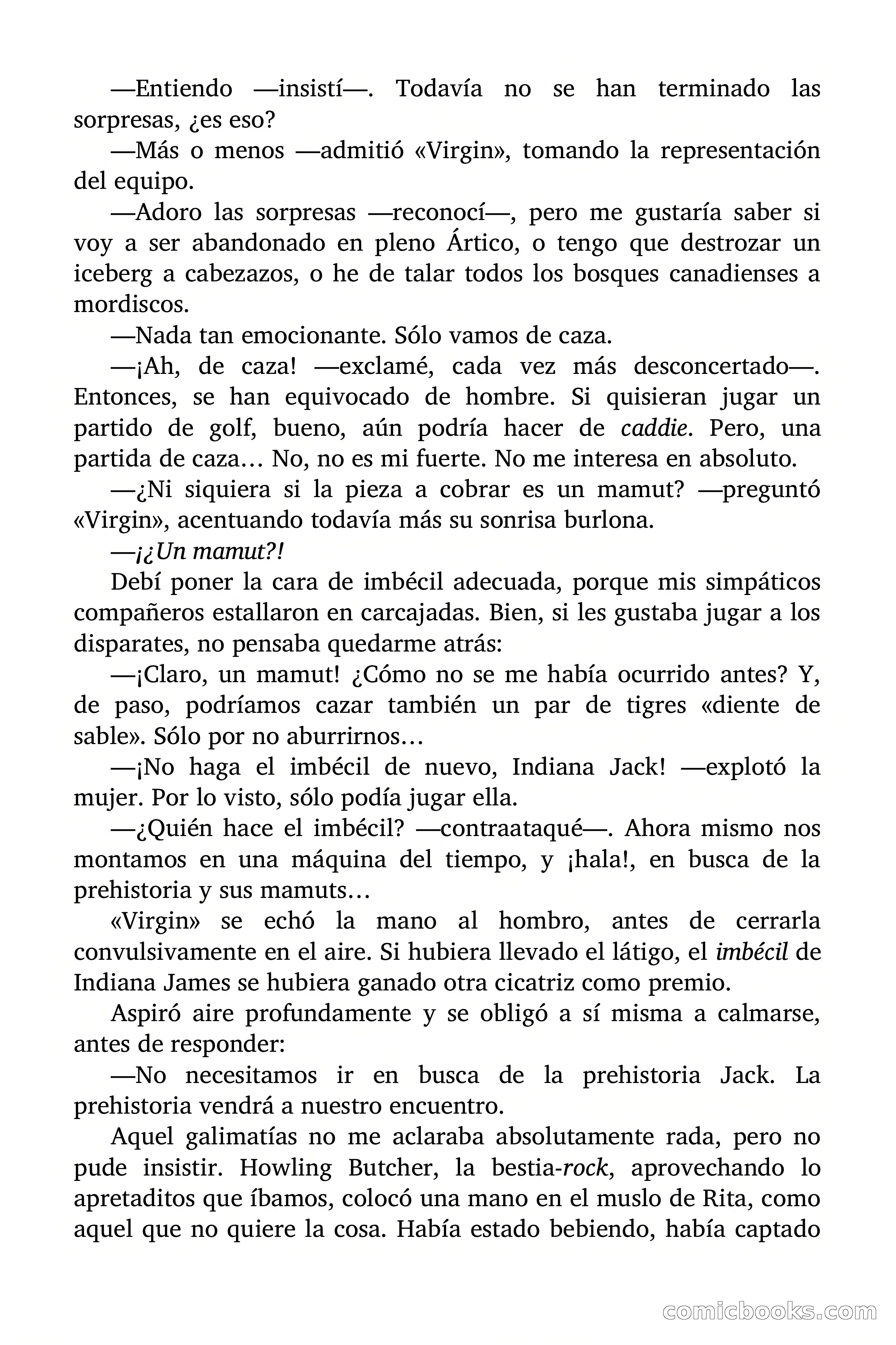 Indiana James: En busca de la prehistoria — page 25 of 68