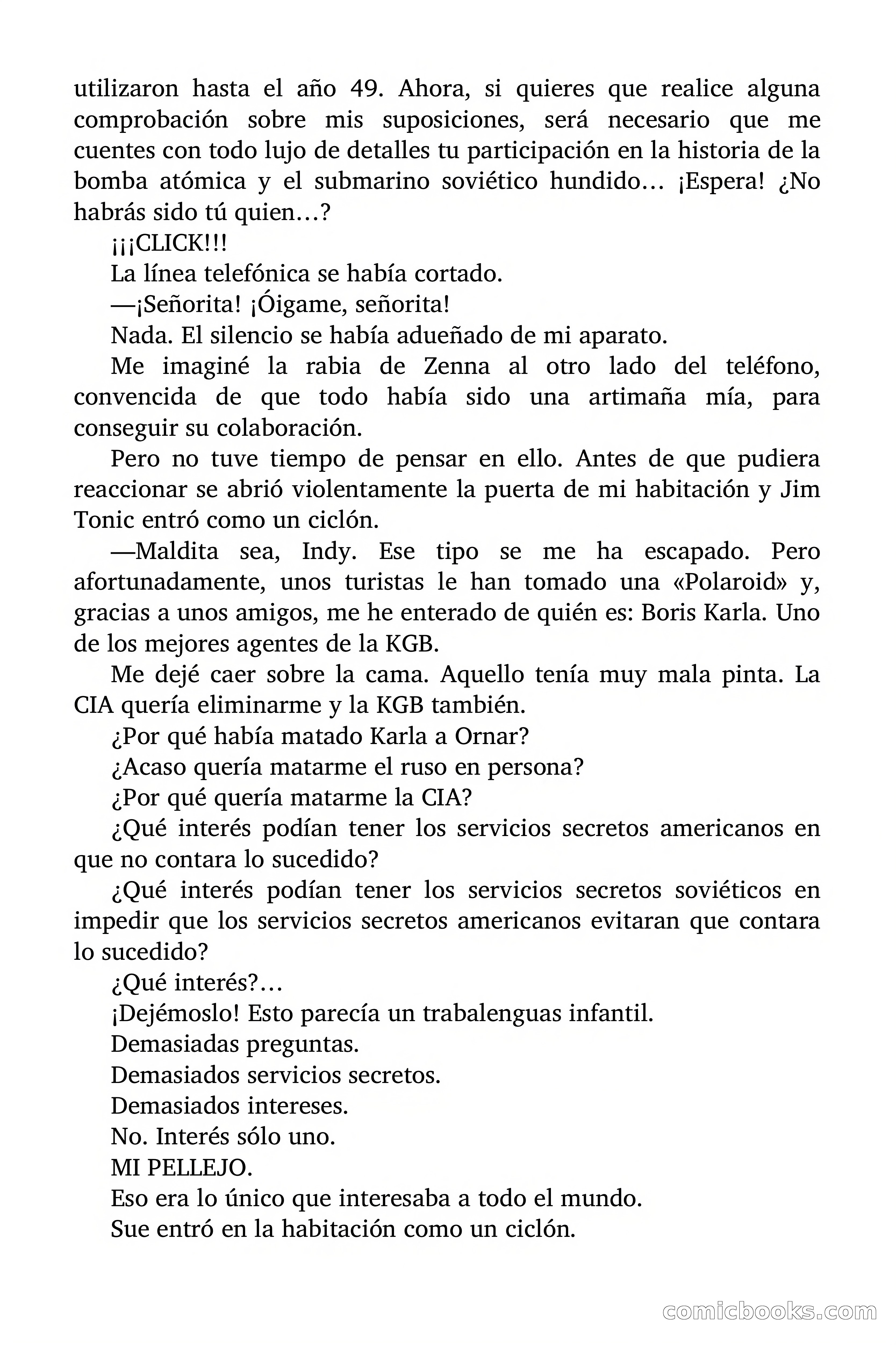 Indiana James: Las mil y una dachas — page 29 of 74