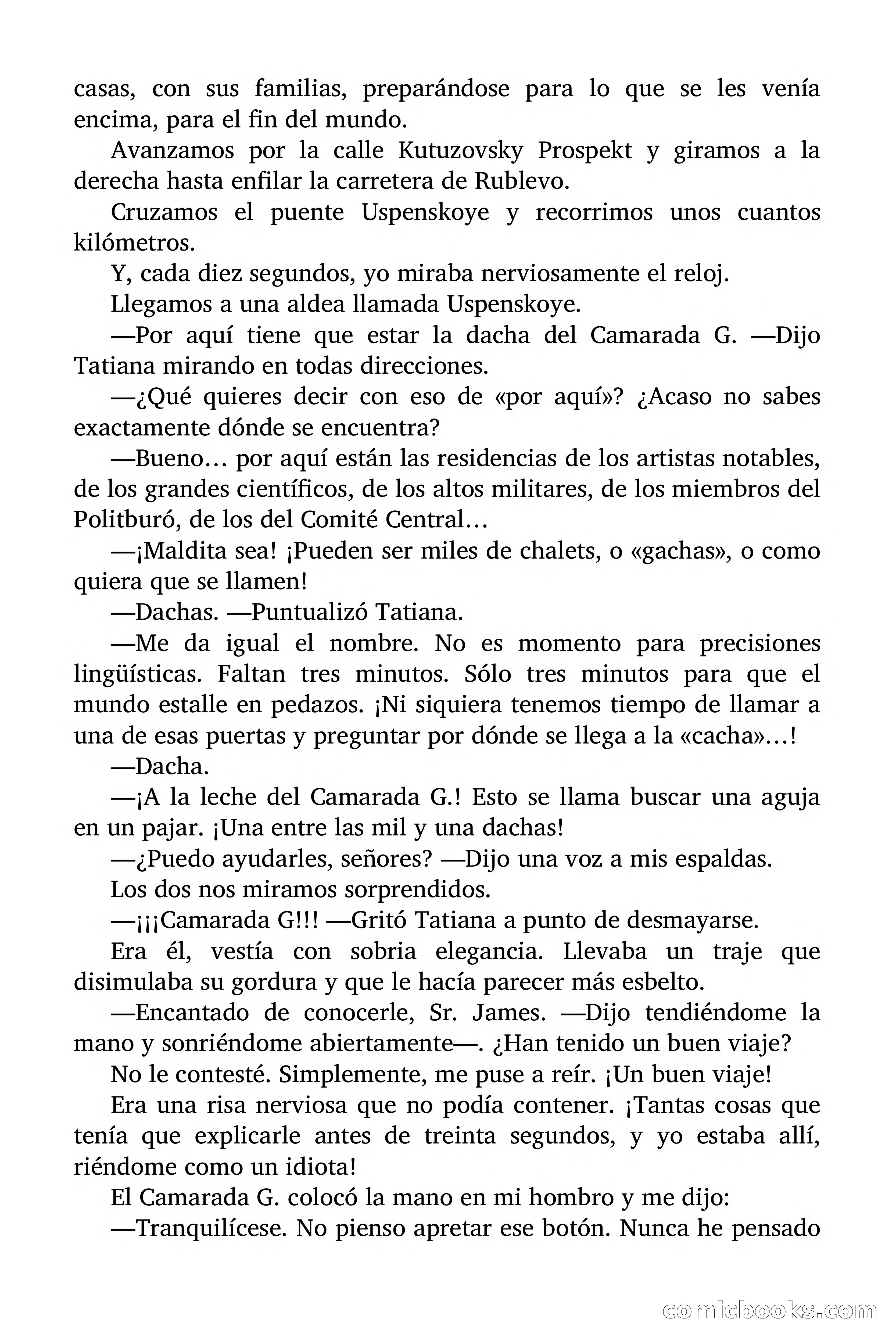 Indiana James: Las mil y una dachas — page 61 of 74