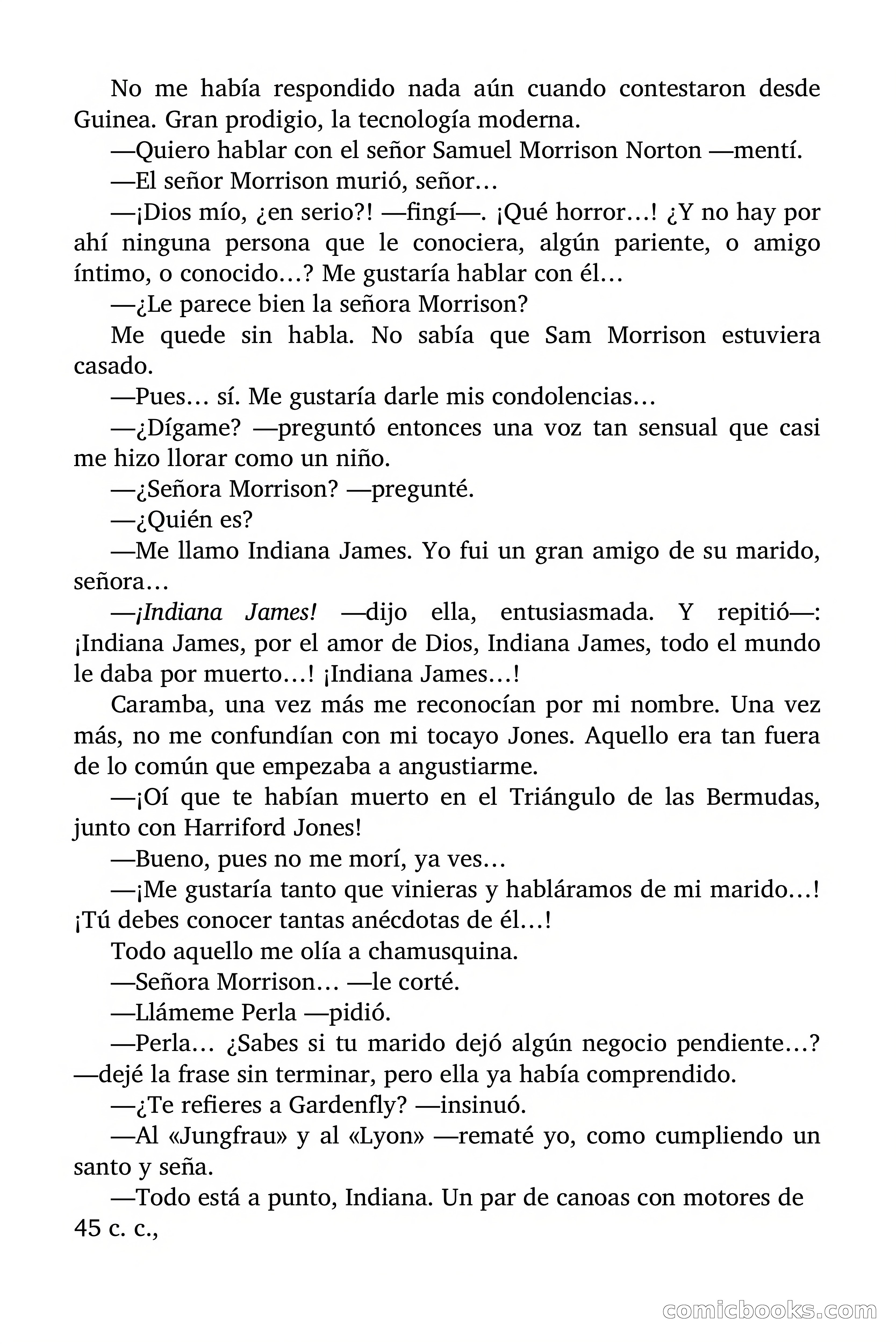 Indiana James: El Tesoro de Garden Fly — page 27 of 73