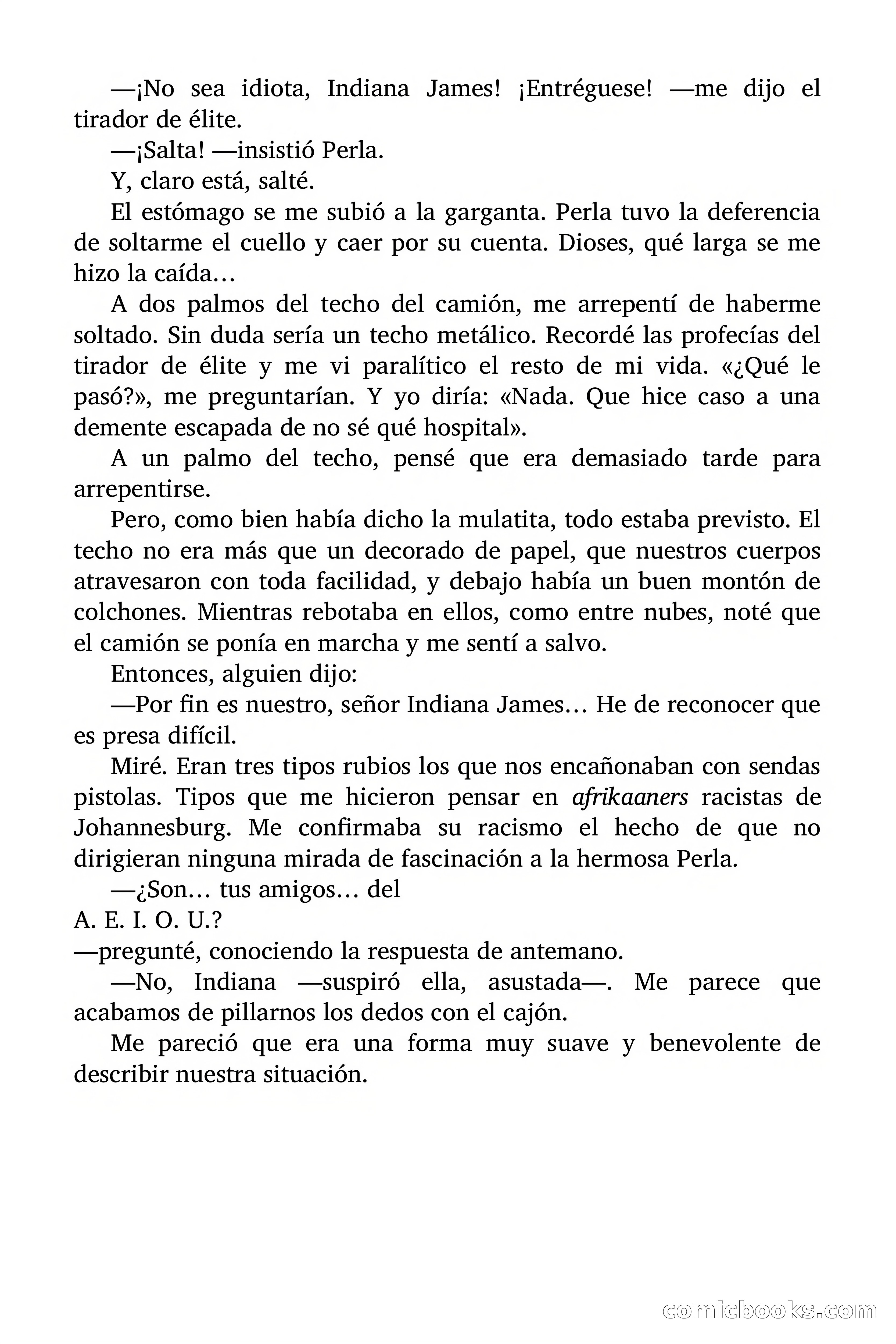 Indiana James: El Tesoro de Garden Fly — page 50 of 73