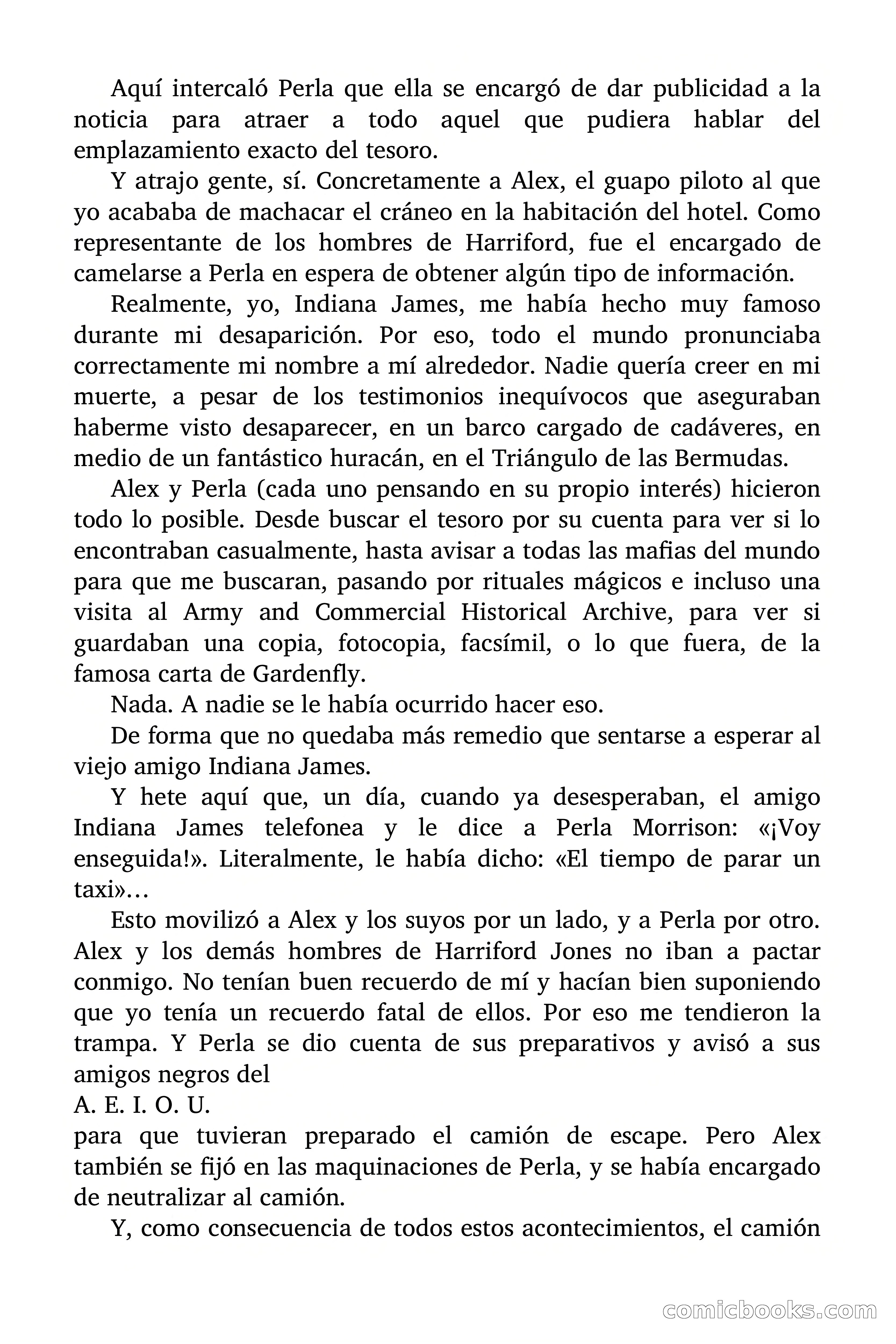 Indiana James: El Tesoro de Garden Fly — page 52 of 73