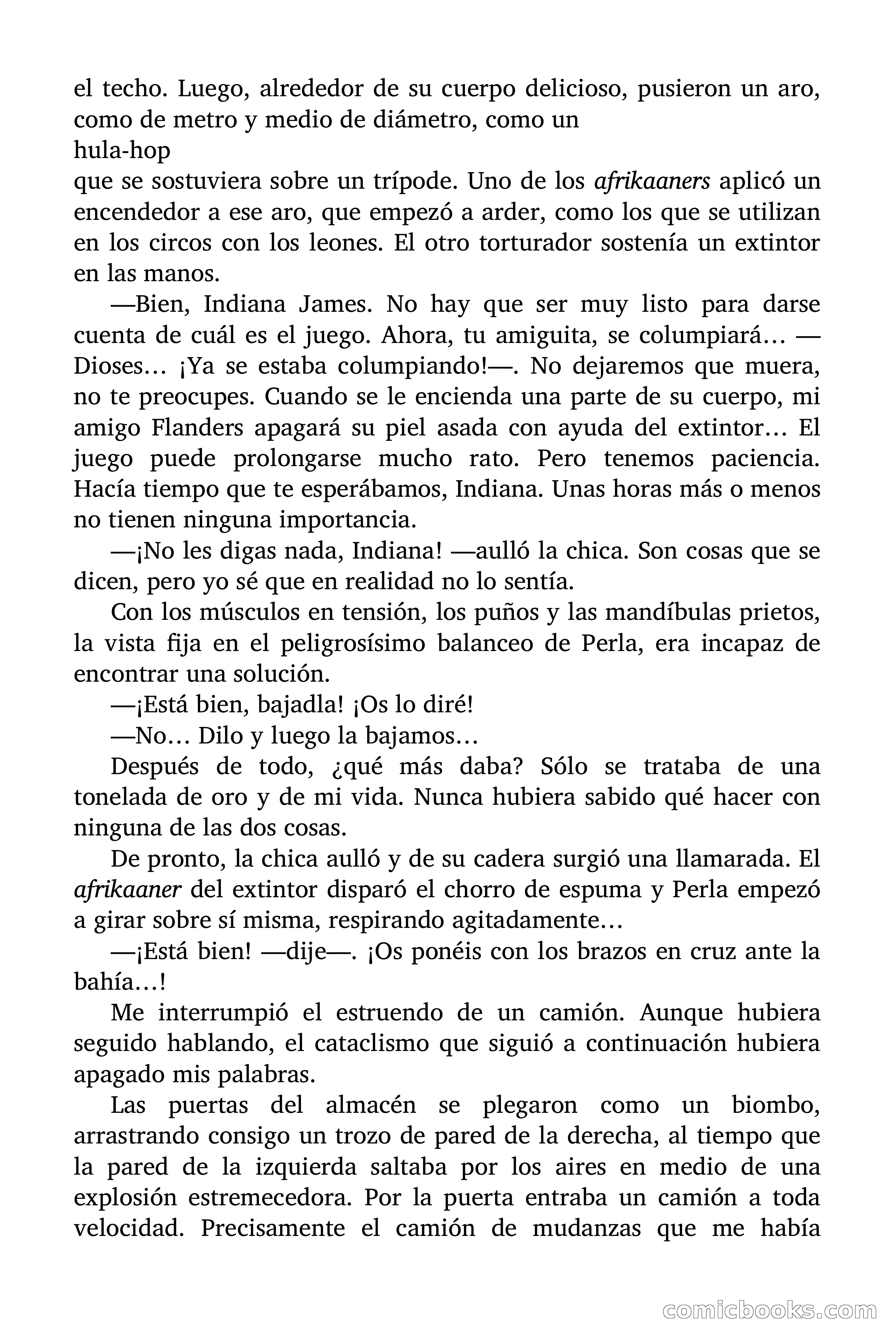 Indiana James: El Tesoro de Garden Fly — page 54 of 73