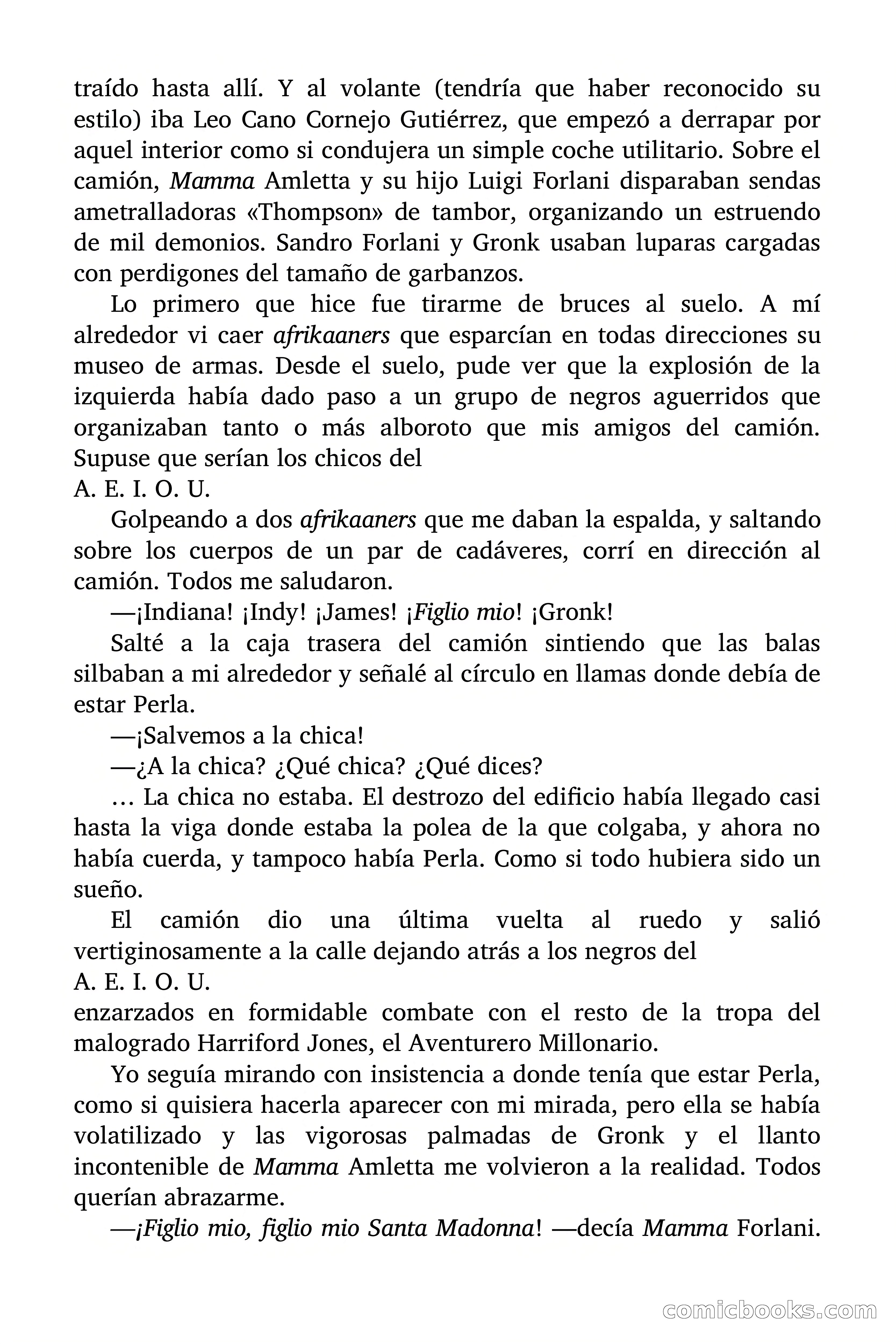 Indiana James: El Tesoro de Garden Fly — page 55 of 73