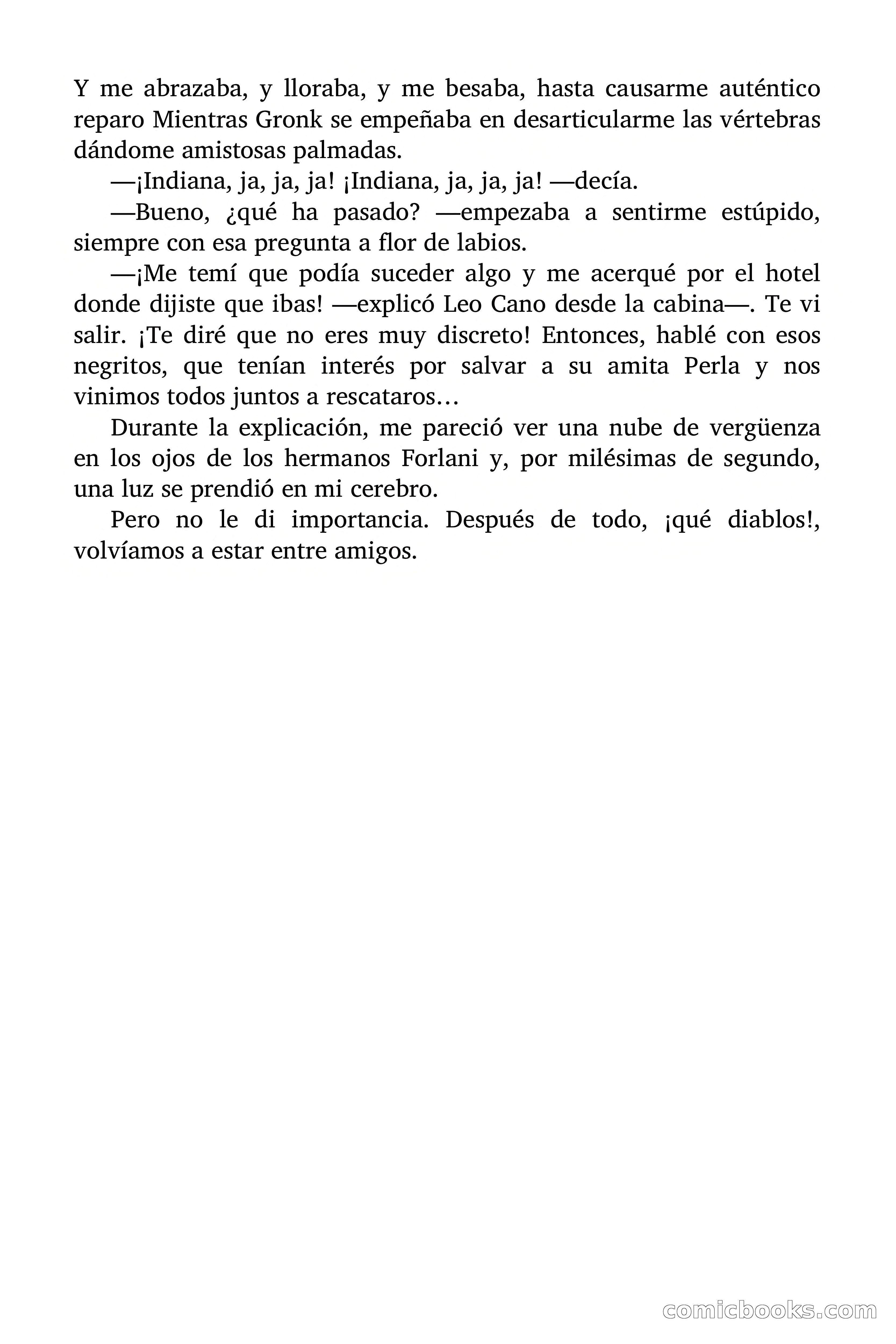 Indiana James: El Tesoro de Garden Fly — page 56 of 73