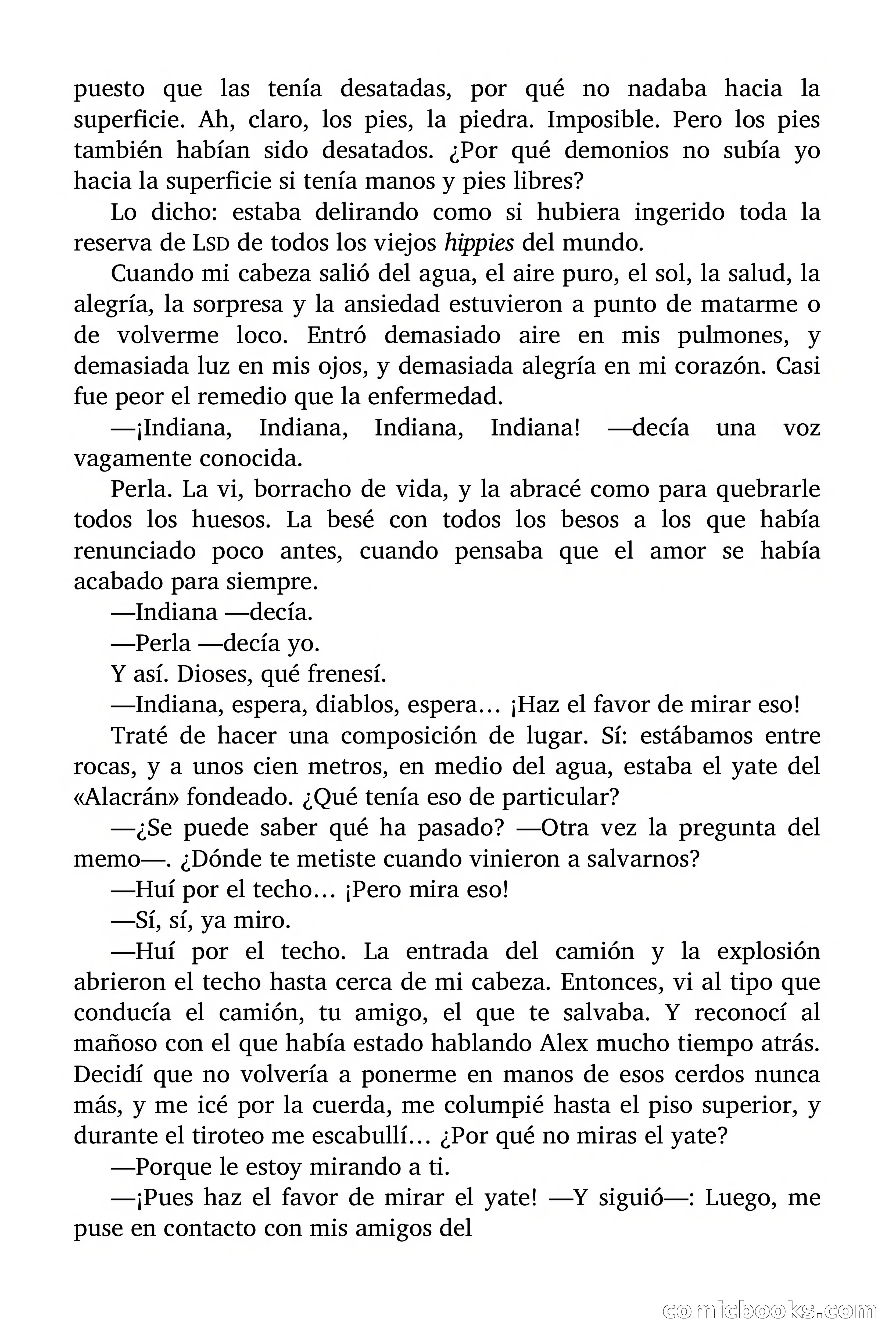 Indiana James: El Tesoro de Garden Fly — page 63 of 73