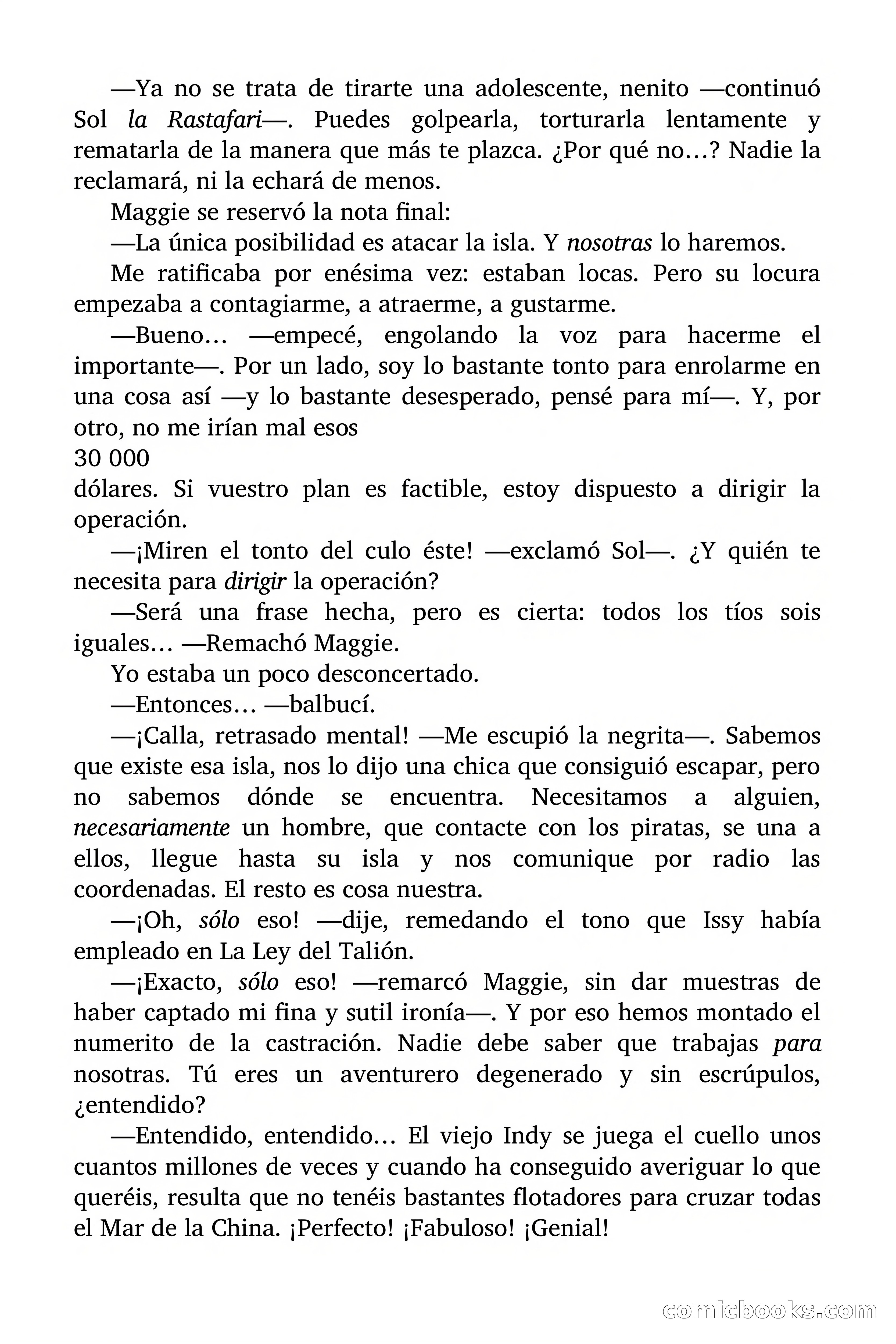 Indiana James: Ojo por diente — page 22 of 73