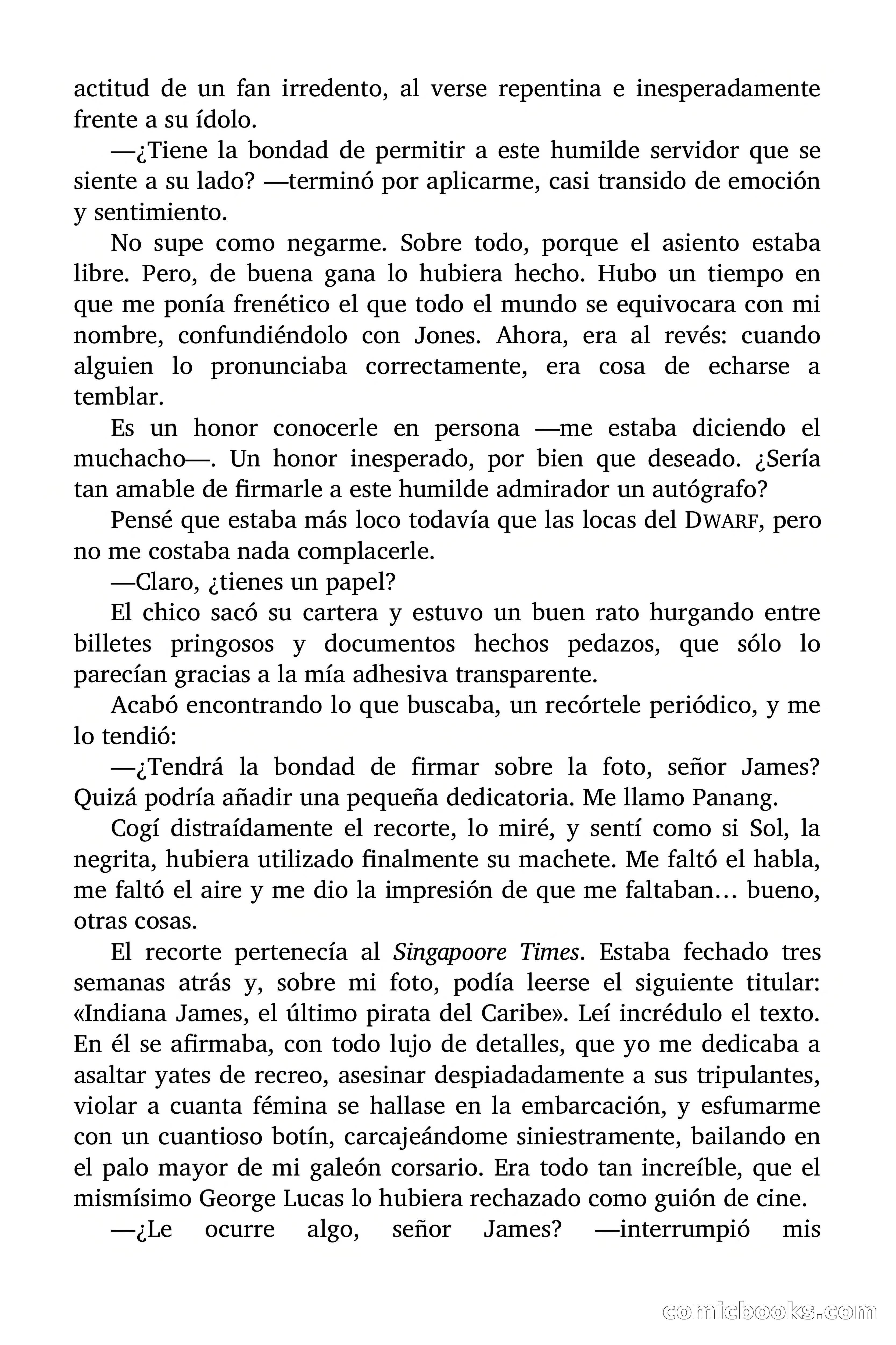 Indiana James: Ojo por diente — page 28 of 73