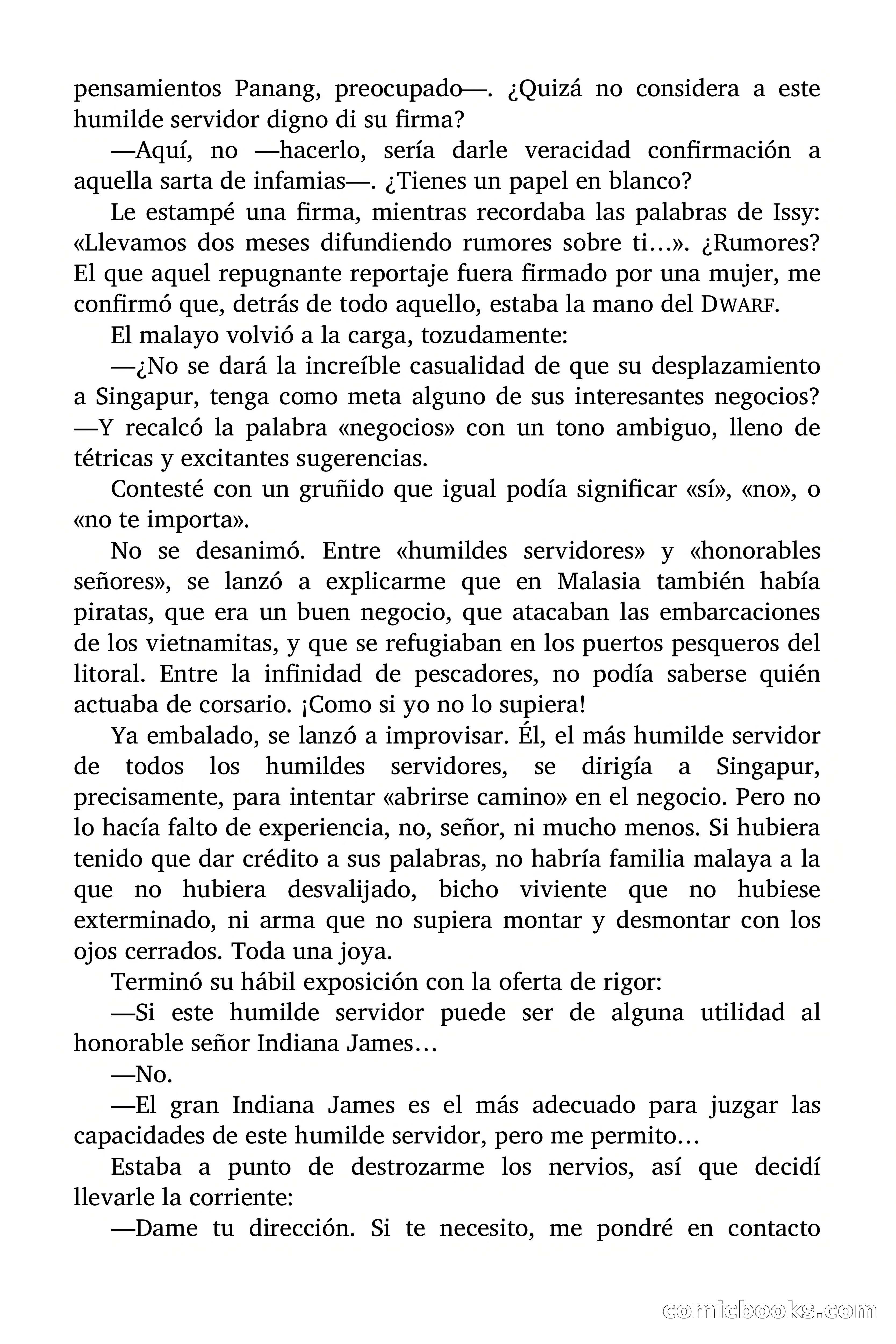 Indiana James: Ojo por diente — page 29 of 73
