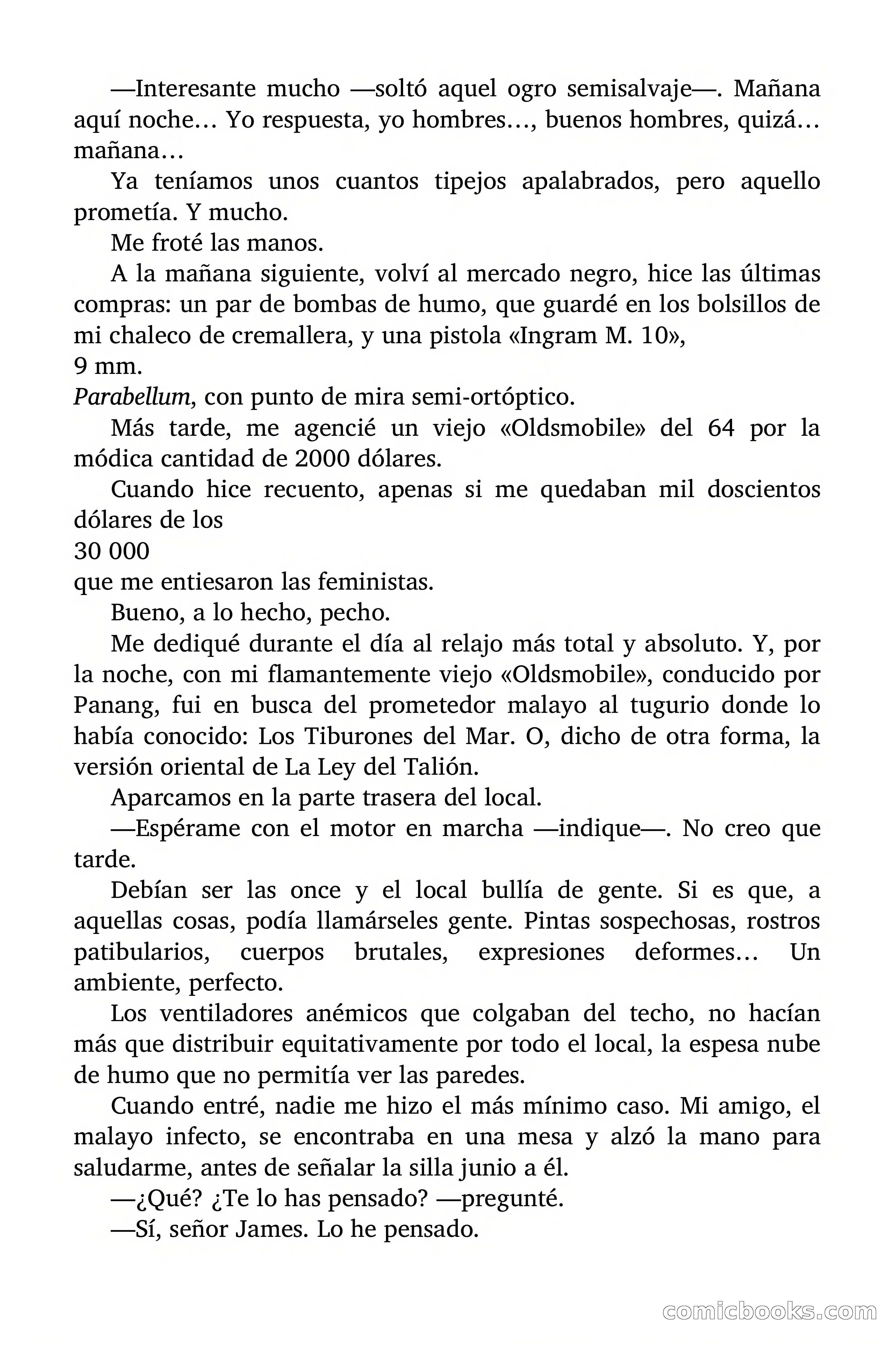 Indiana James: Ojo por diente — page 32 of 73