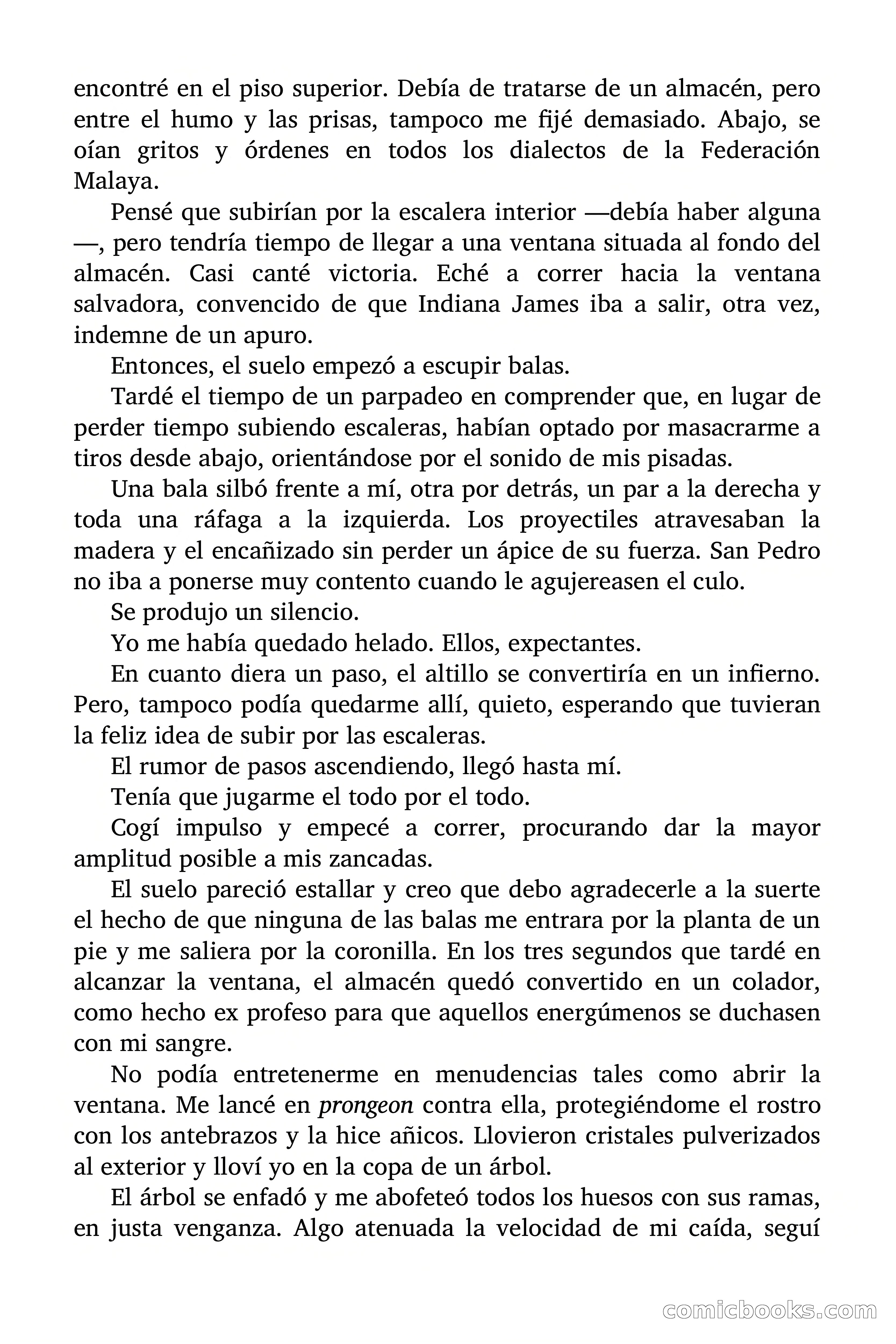 Indiana James: Ojo por diente — page 36 of 73