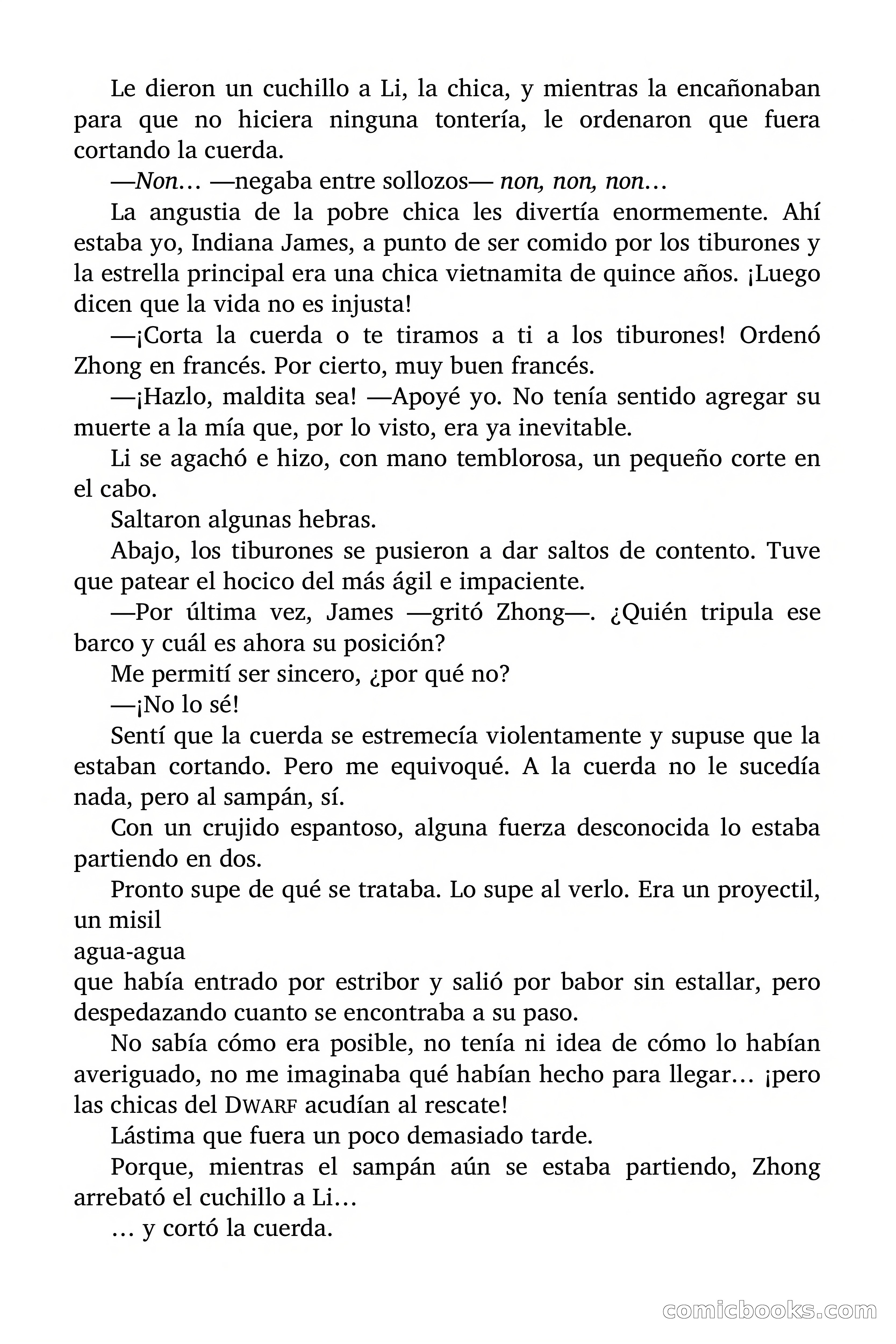 Indiana James: Ojo por diente — page 55 of 73