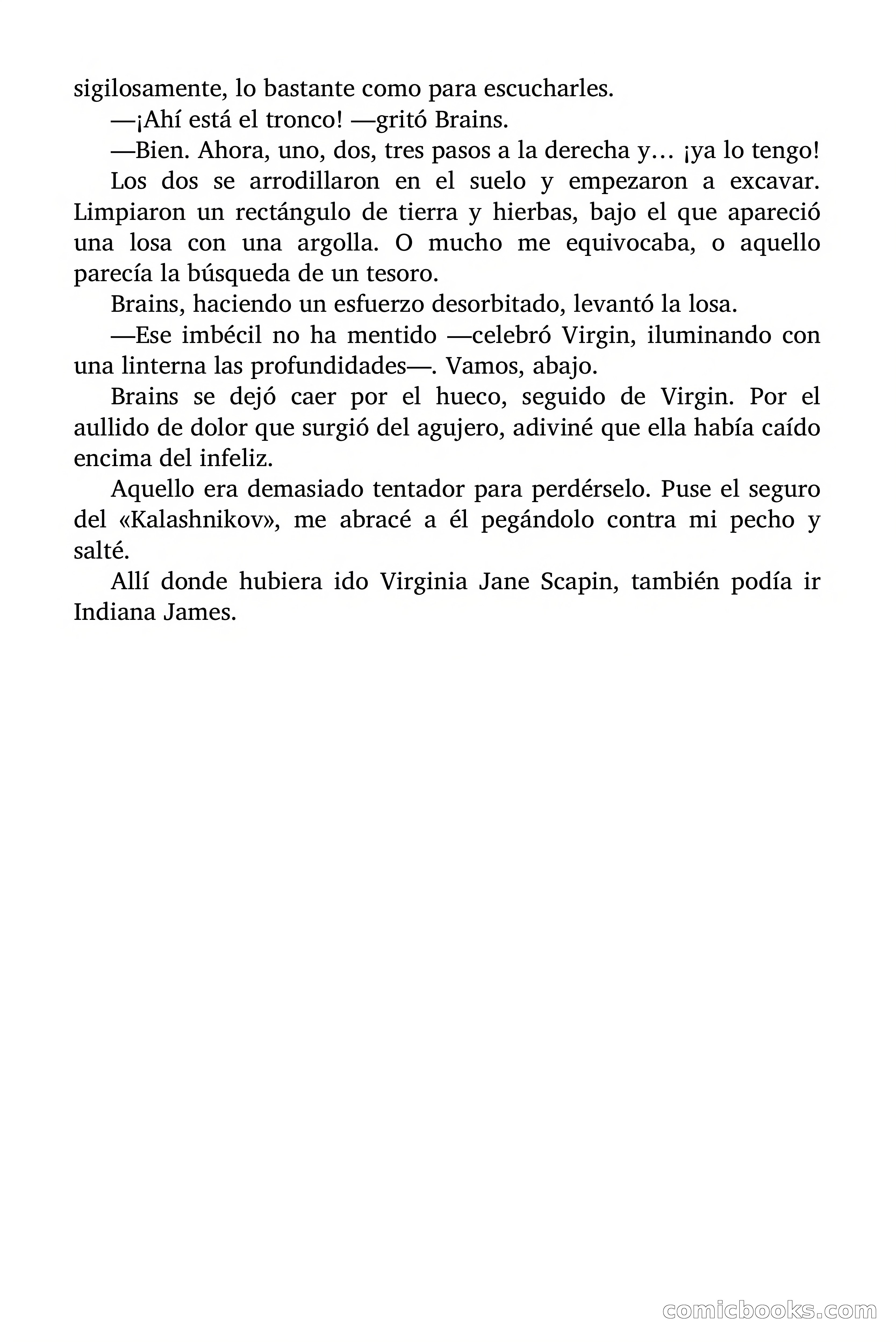 Indiana James: Ojo por diente — page 61 of 73