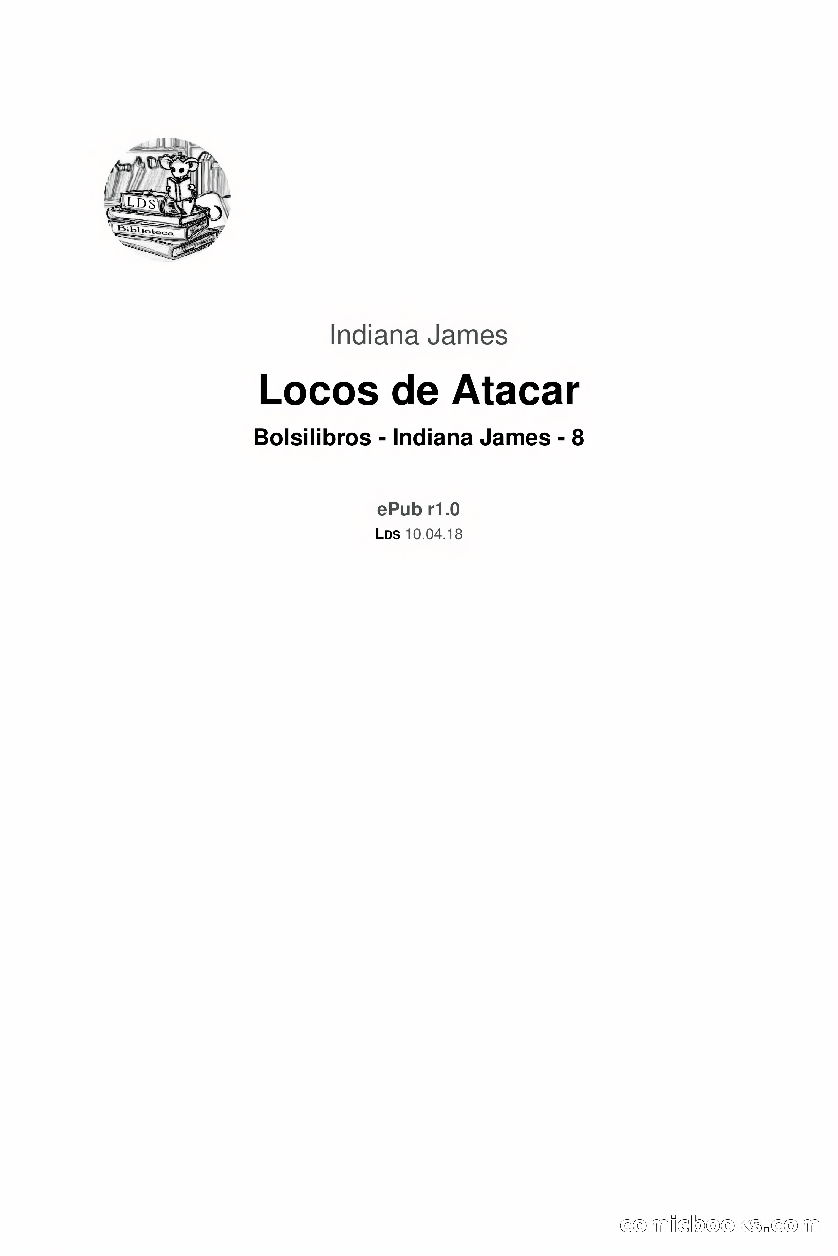 Indiana James: Locos de Atacar — page 3 of 73