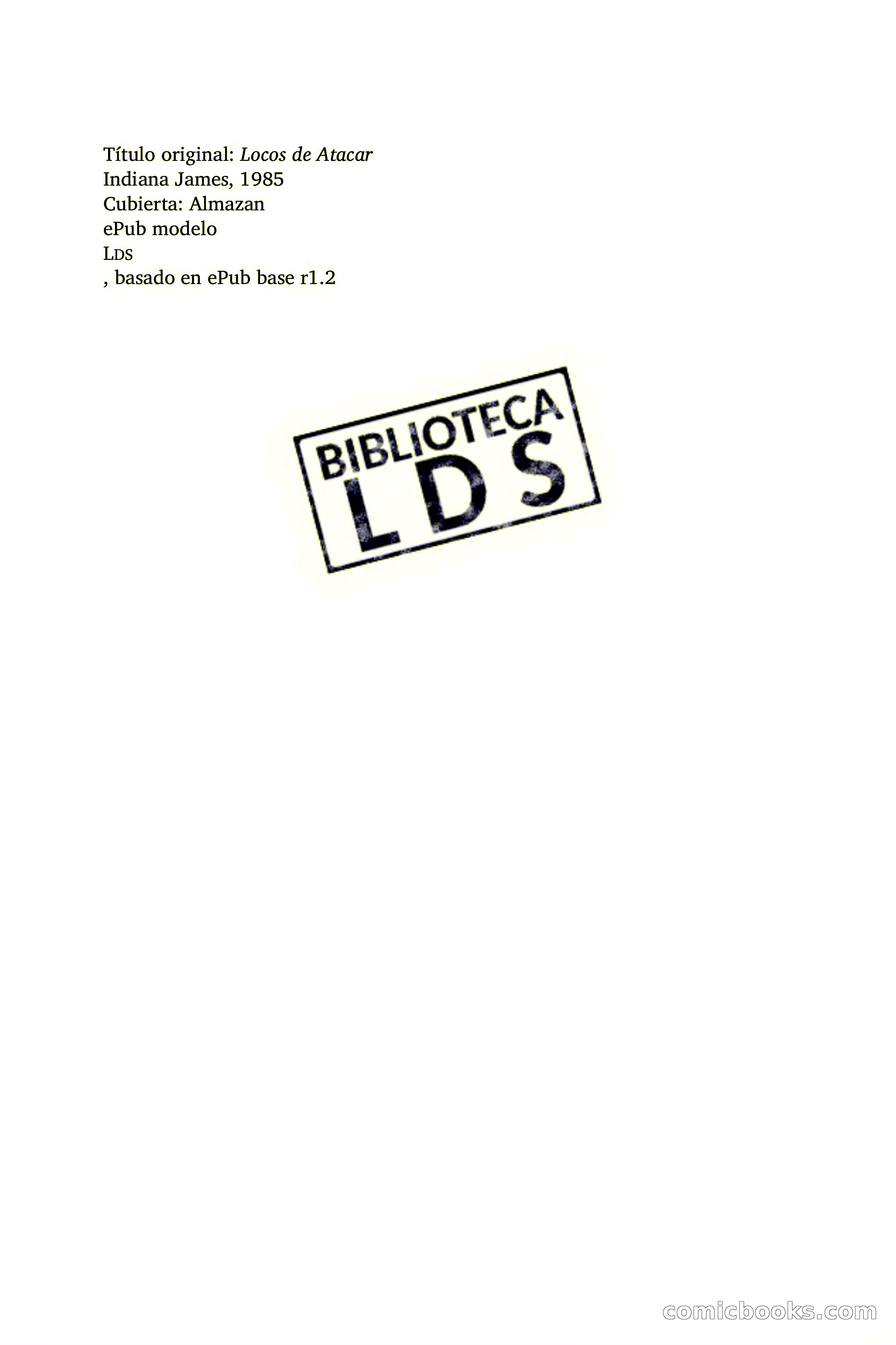 Indiana James: Locos de Atacar — page 4 of 73