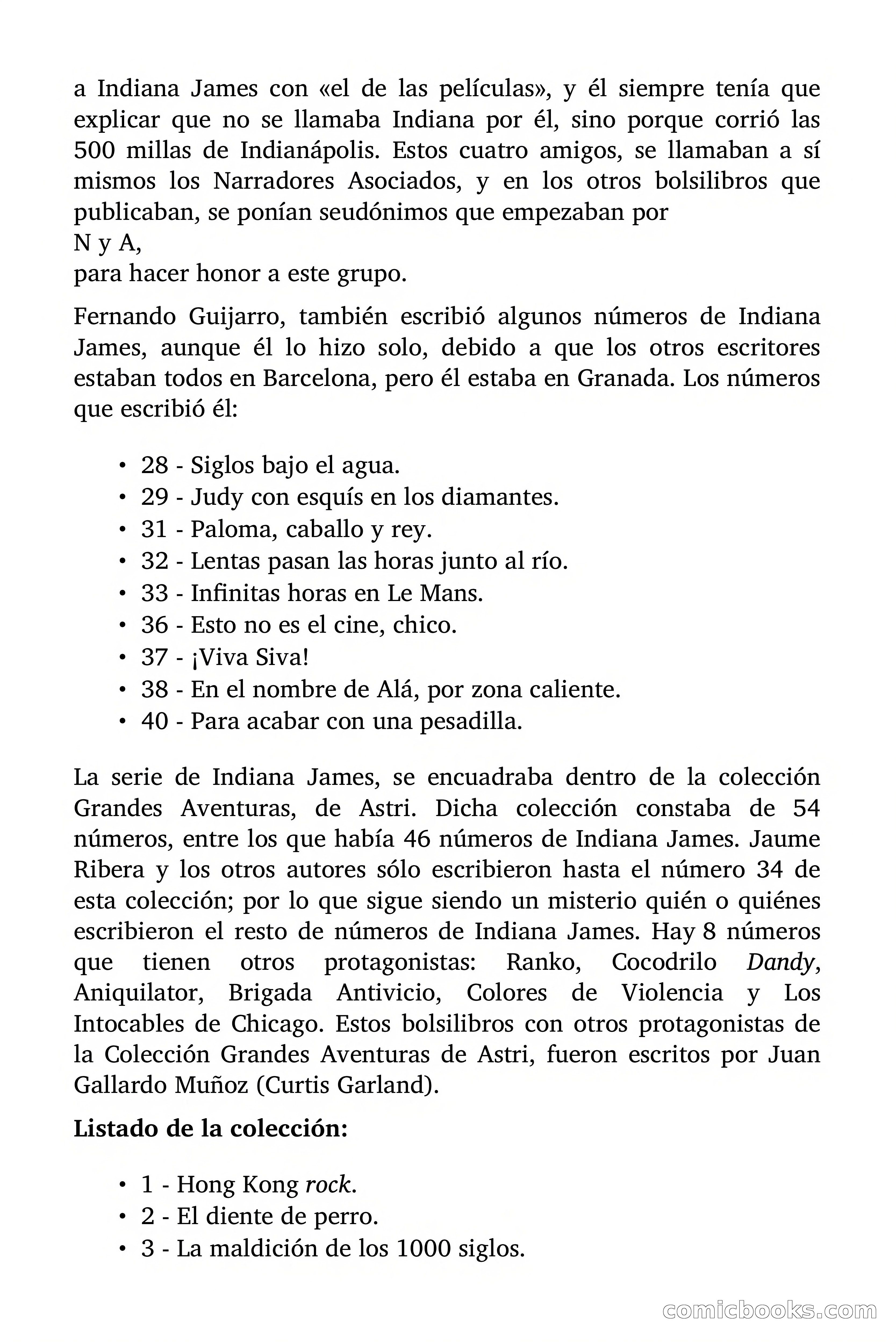 Indiana James: Locos de Atacar — page 69 of 73