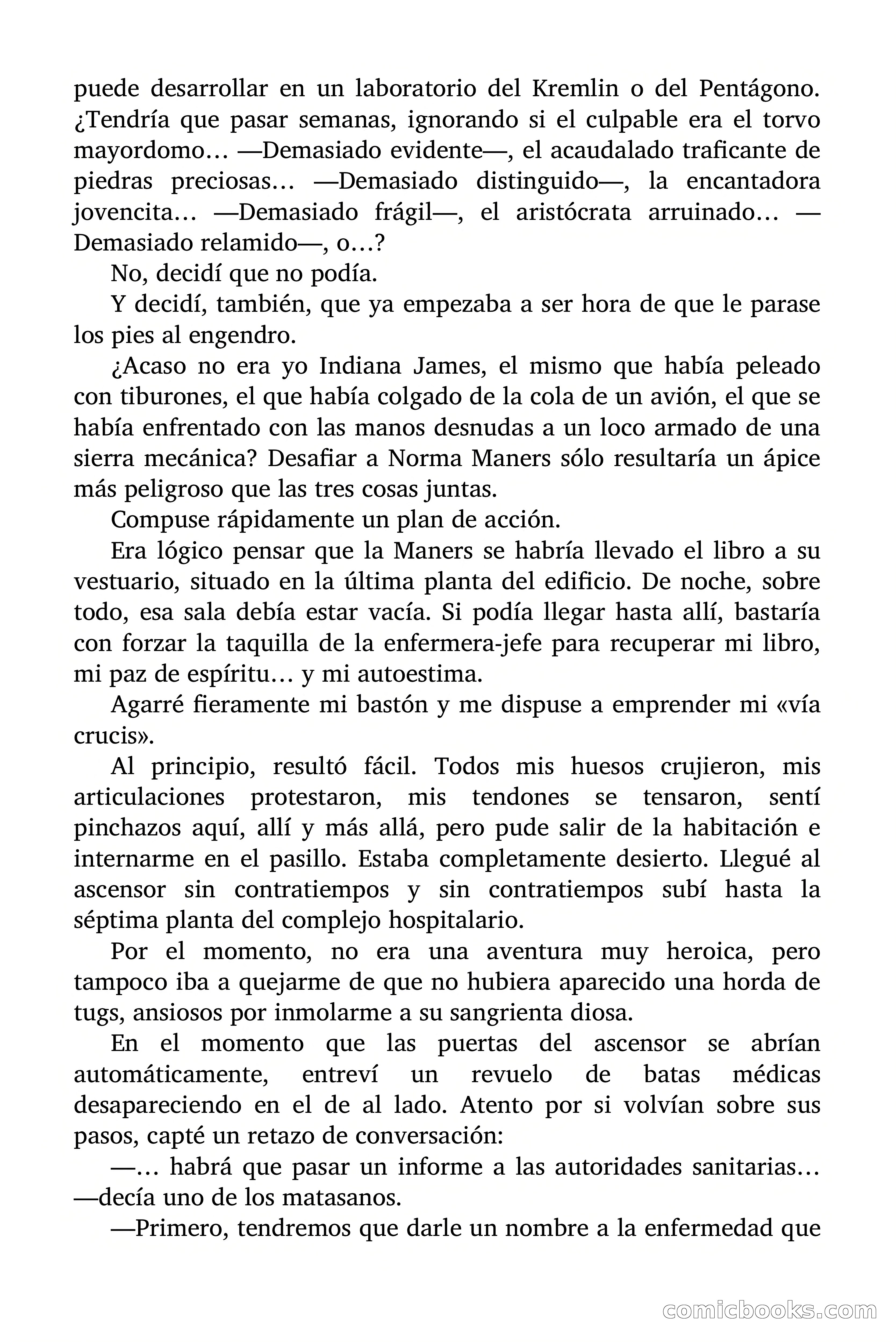 Indiana James: La amenaza invisible — page 10 of 65
