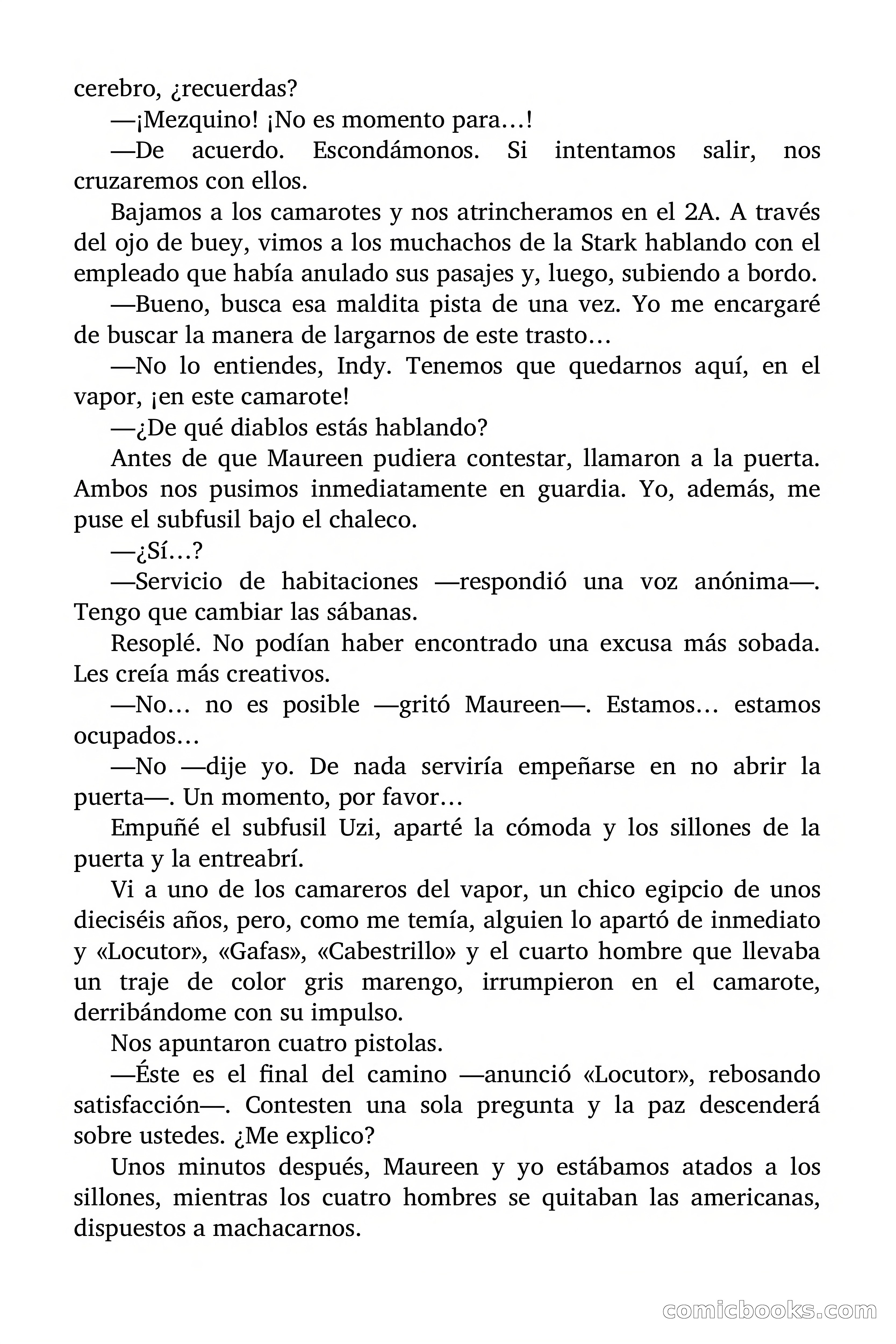 Indiana James: La amenaza invisible — page 39 of 65