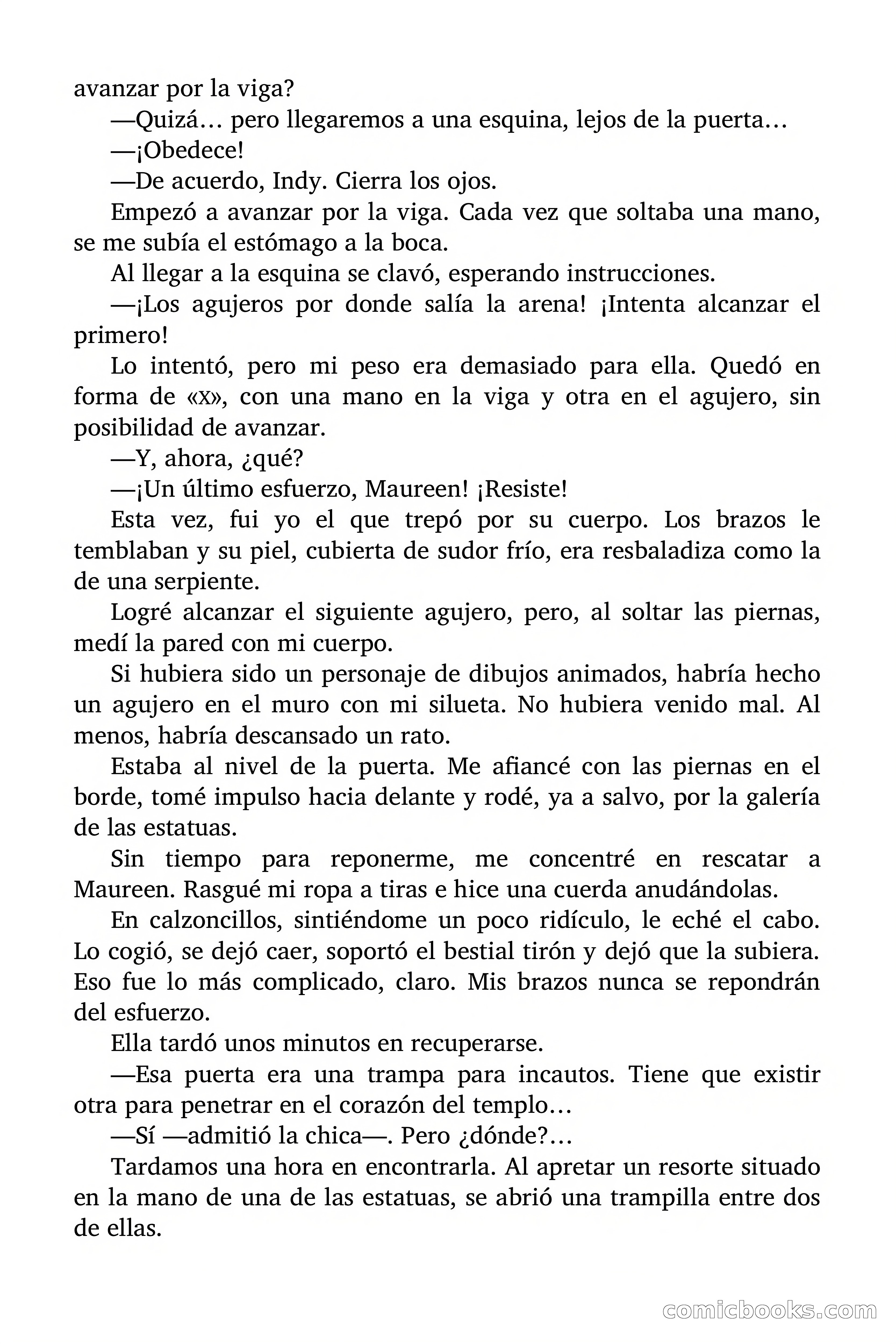 Indiana James: La amenaza invisible — page 54 of 65