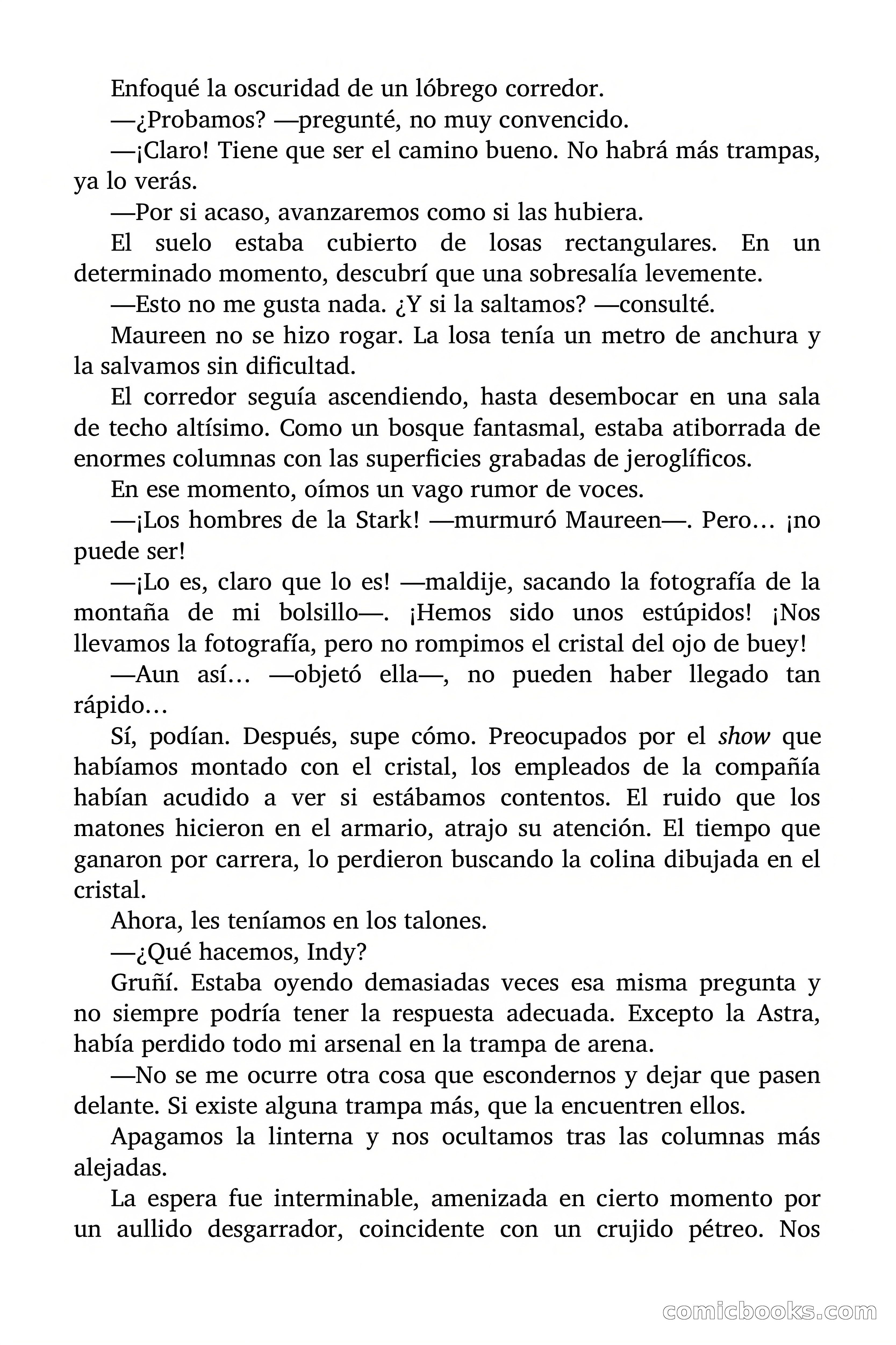 Indiana James: La amenaza invisible — page 55 of 65