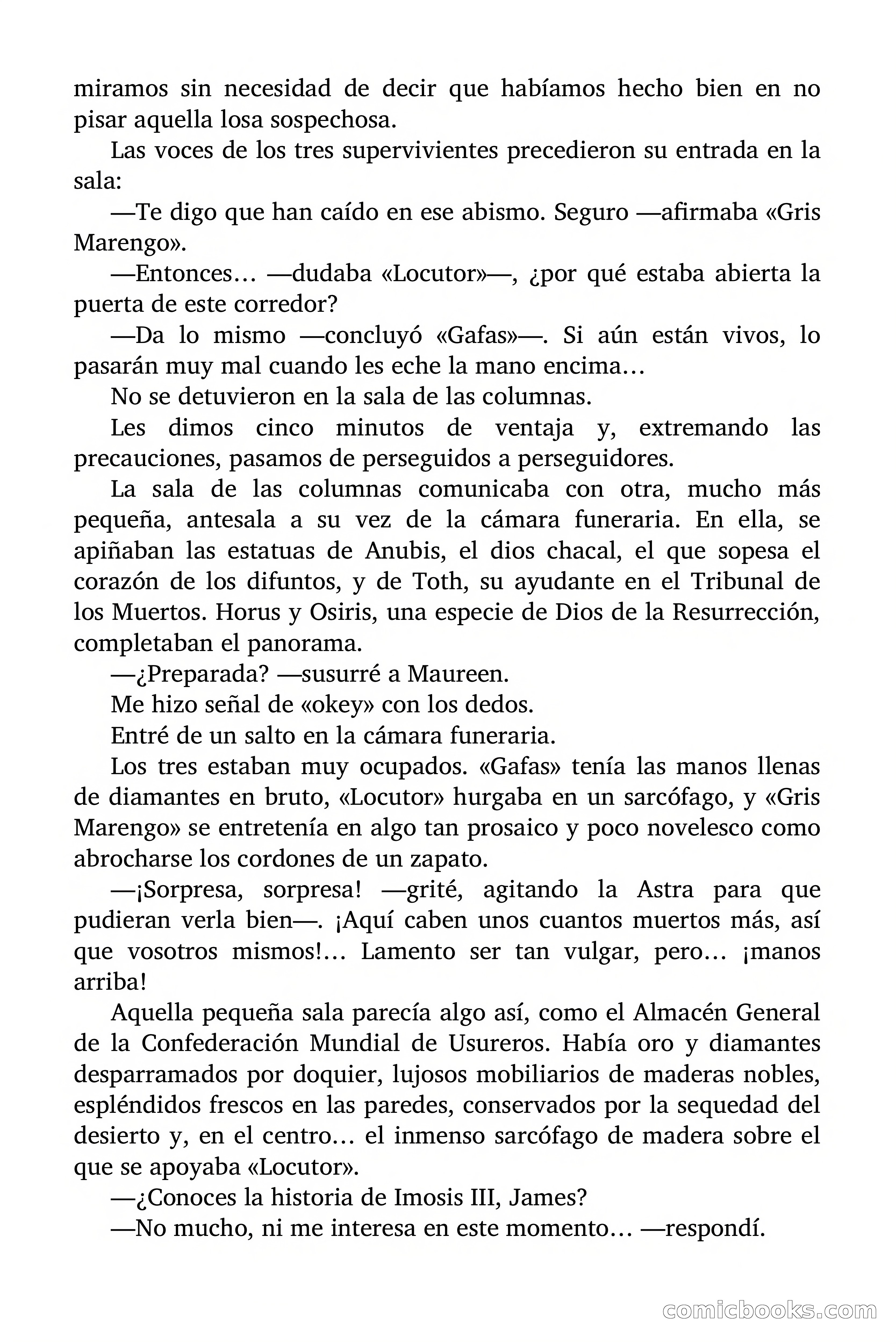Indiana James: La amenaza invisible — page 56 of 65