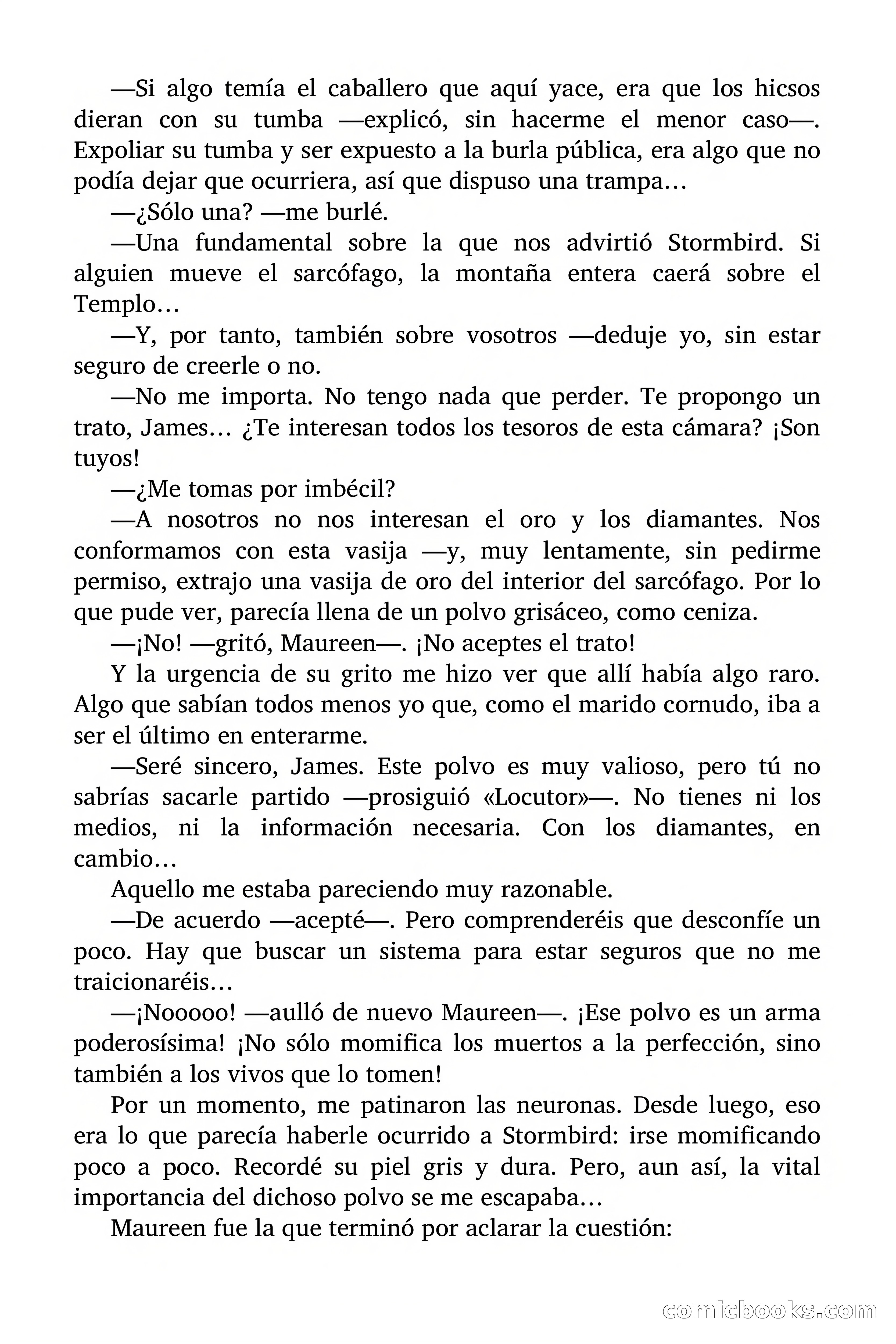Indiana James: La amenaza invisible — page 57 of 65