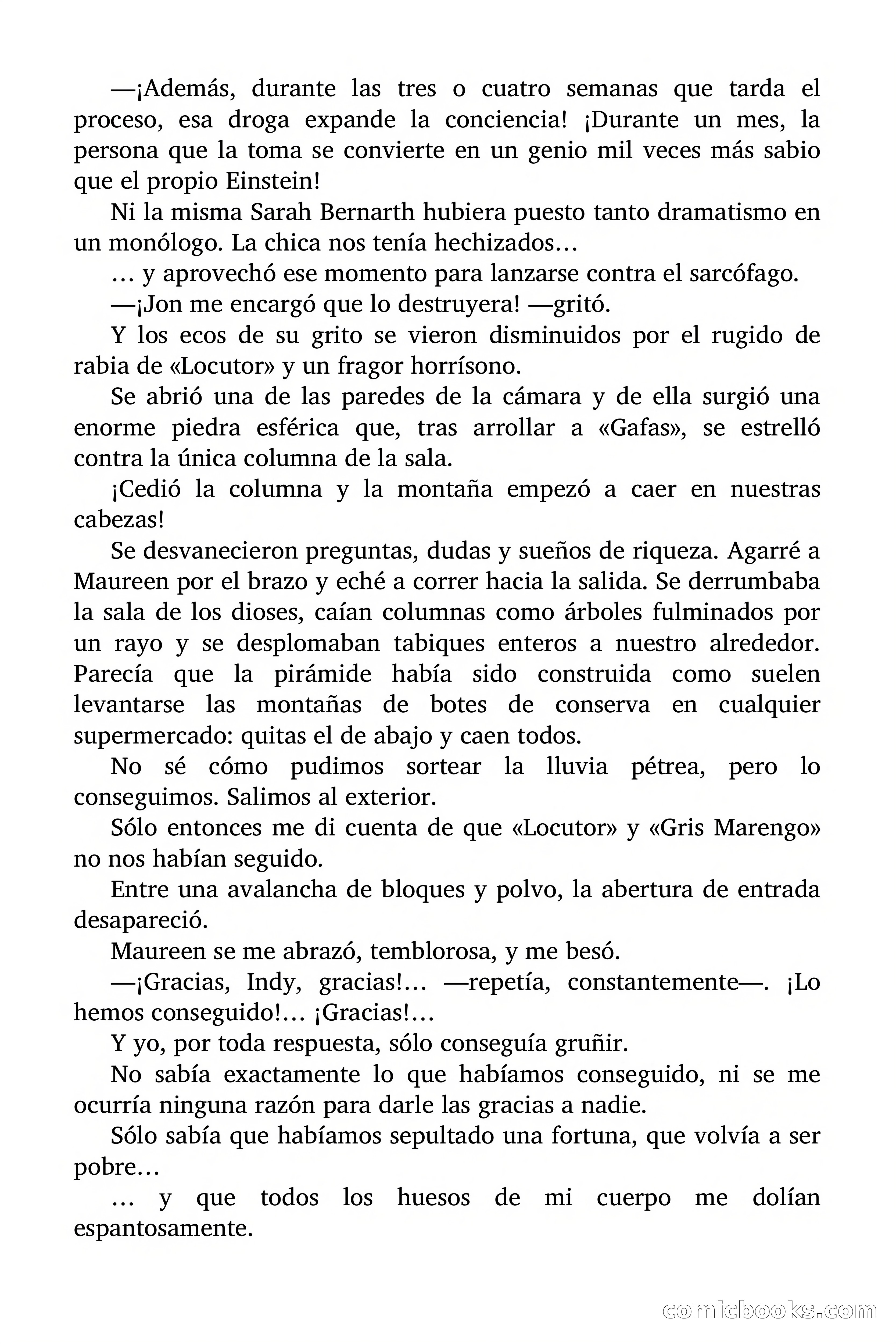 Indiana James: La amenaza invisible — page 58 of 65
