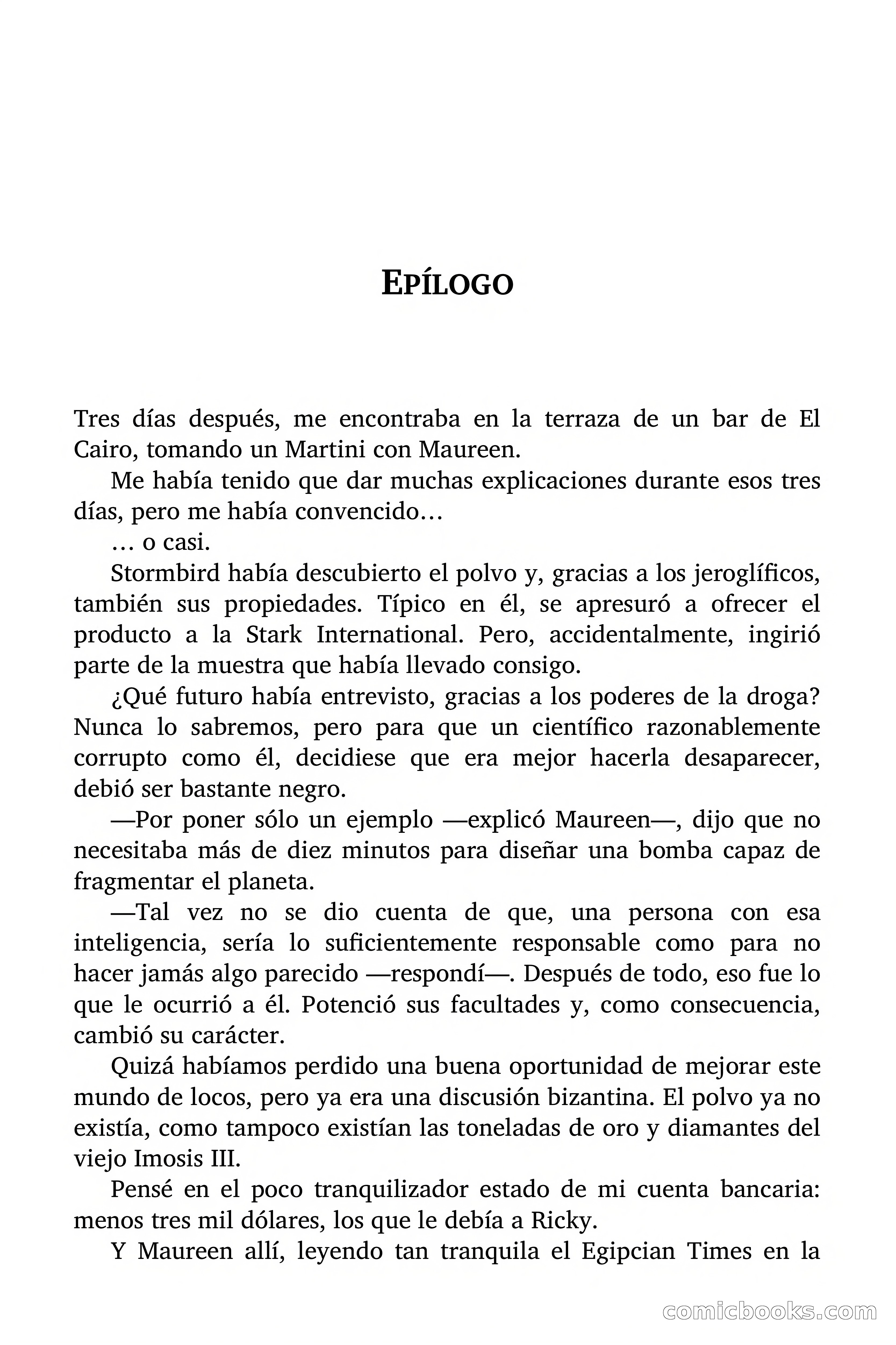 Indiana James: La amenaza invisible — page 60 of 65