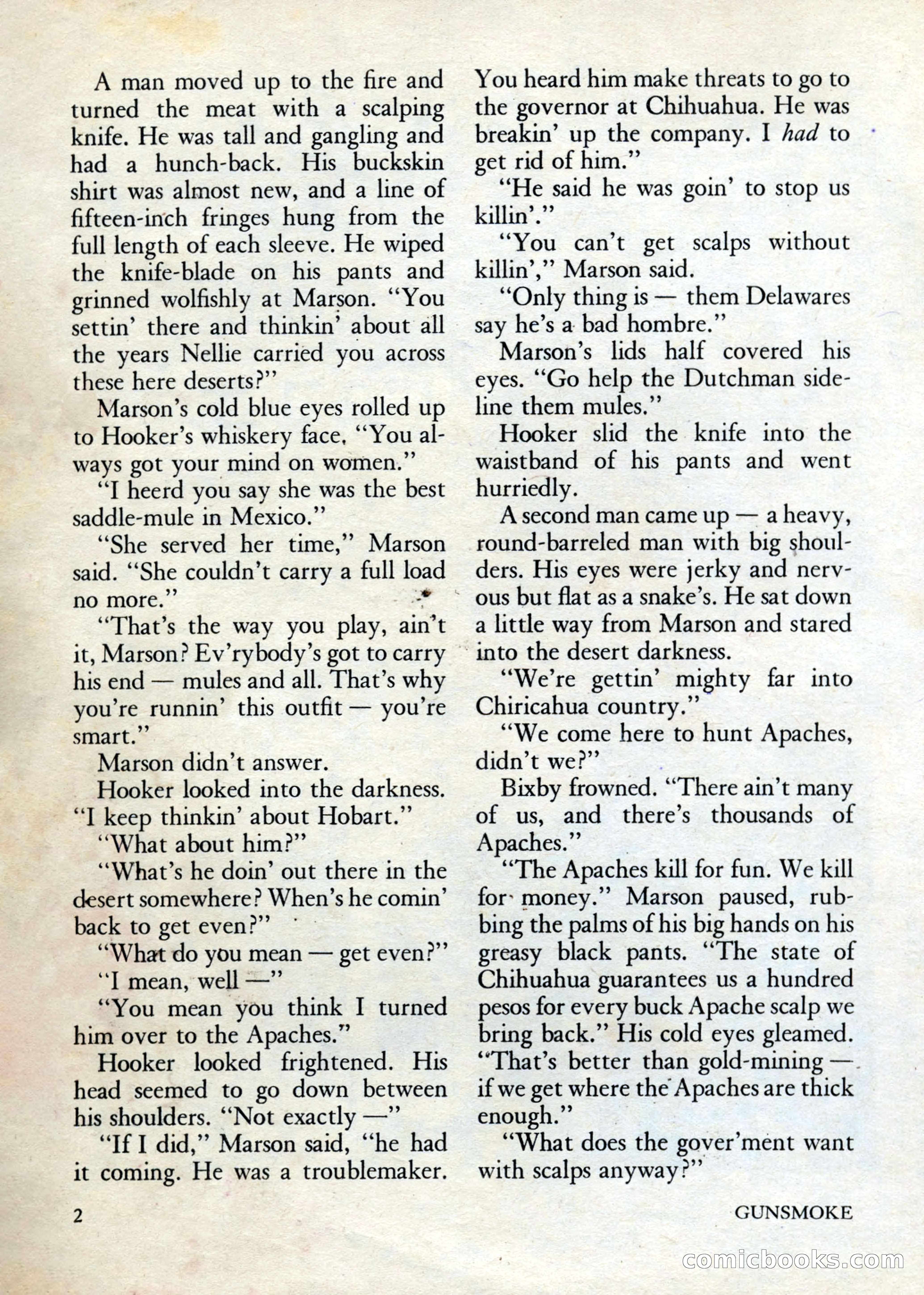 Gunsmoke, Volume 1, Number 1 — page 4 of 148