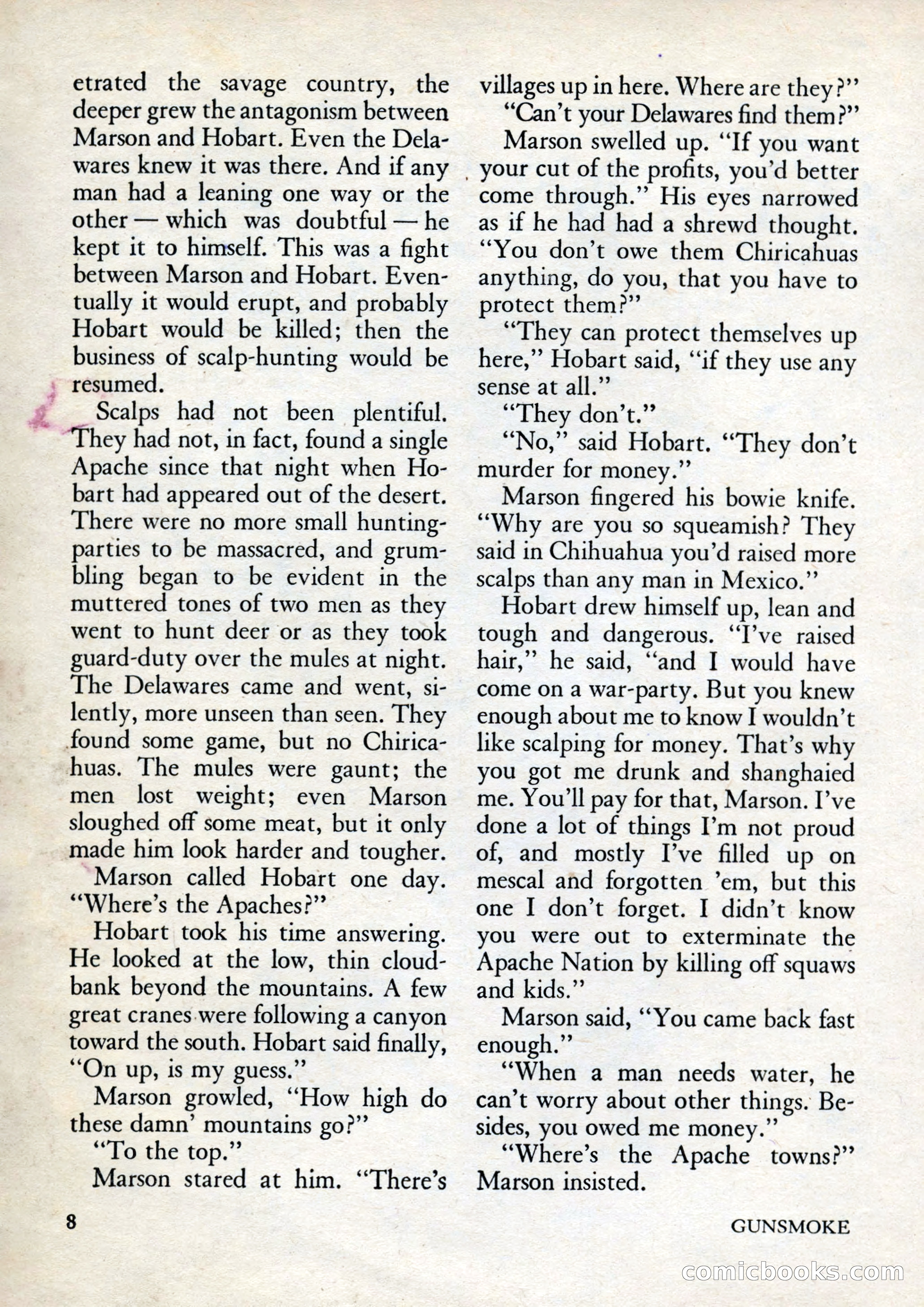 Gunsmoke, Volume 1, Number 1 — page 10 of 148