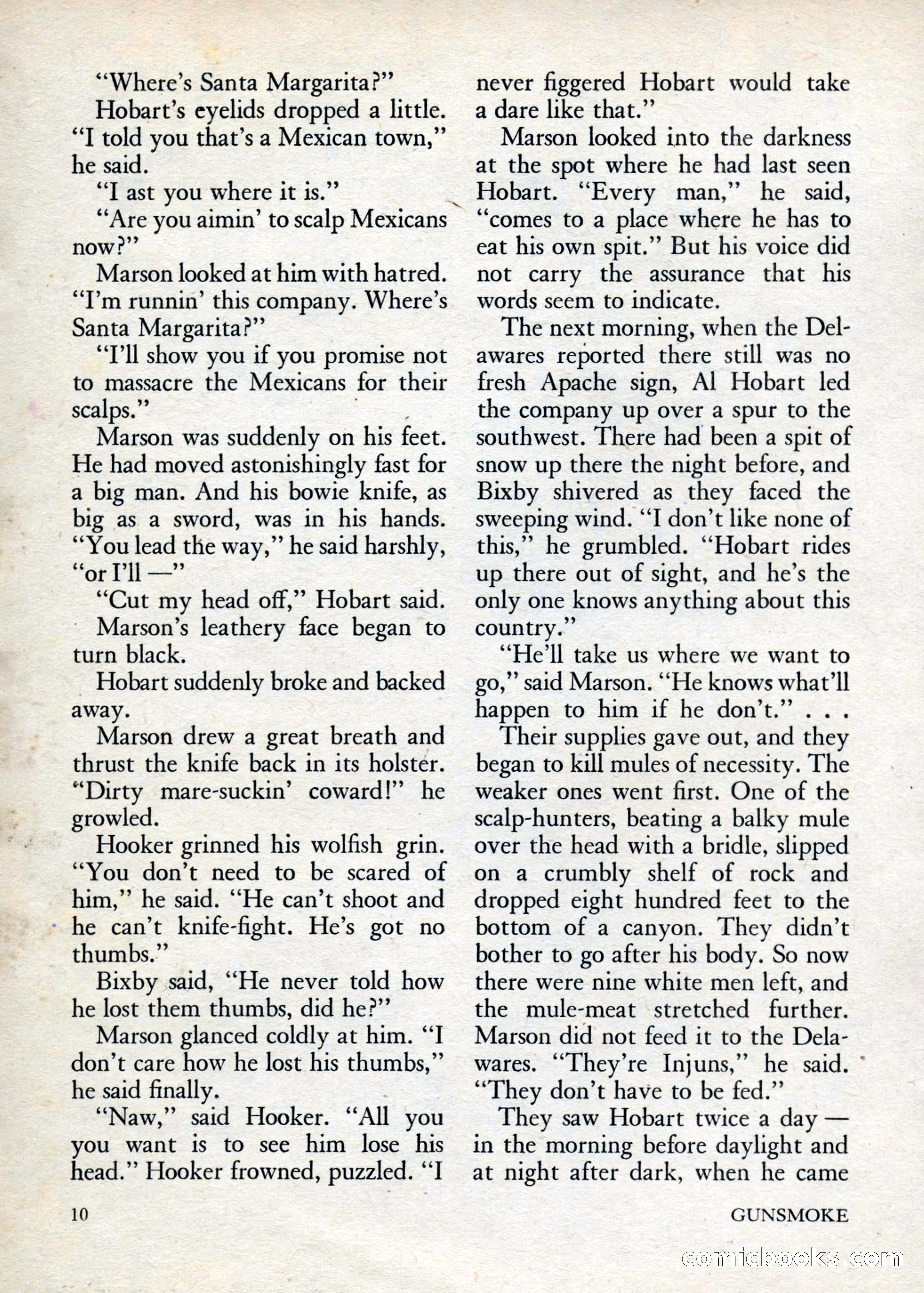 Gunsmoke, Volume 1, Number 1 — page 12 of 148