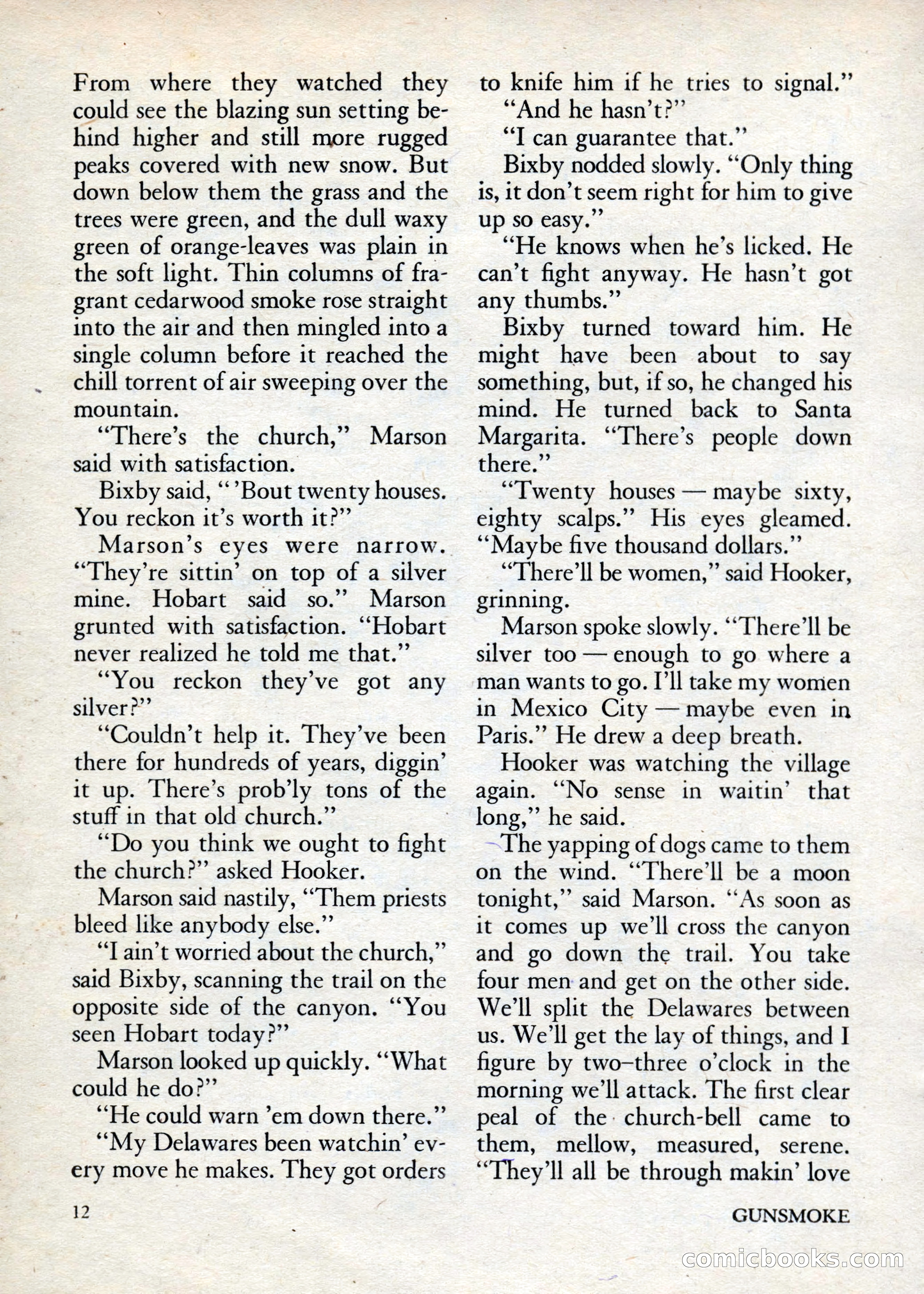 Gunsmoke, Volume 1, Number 1 — page 14 of 148