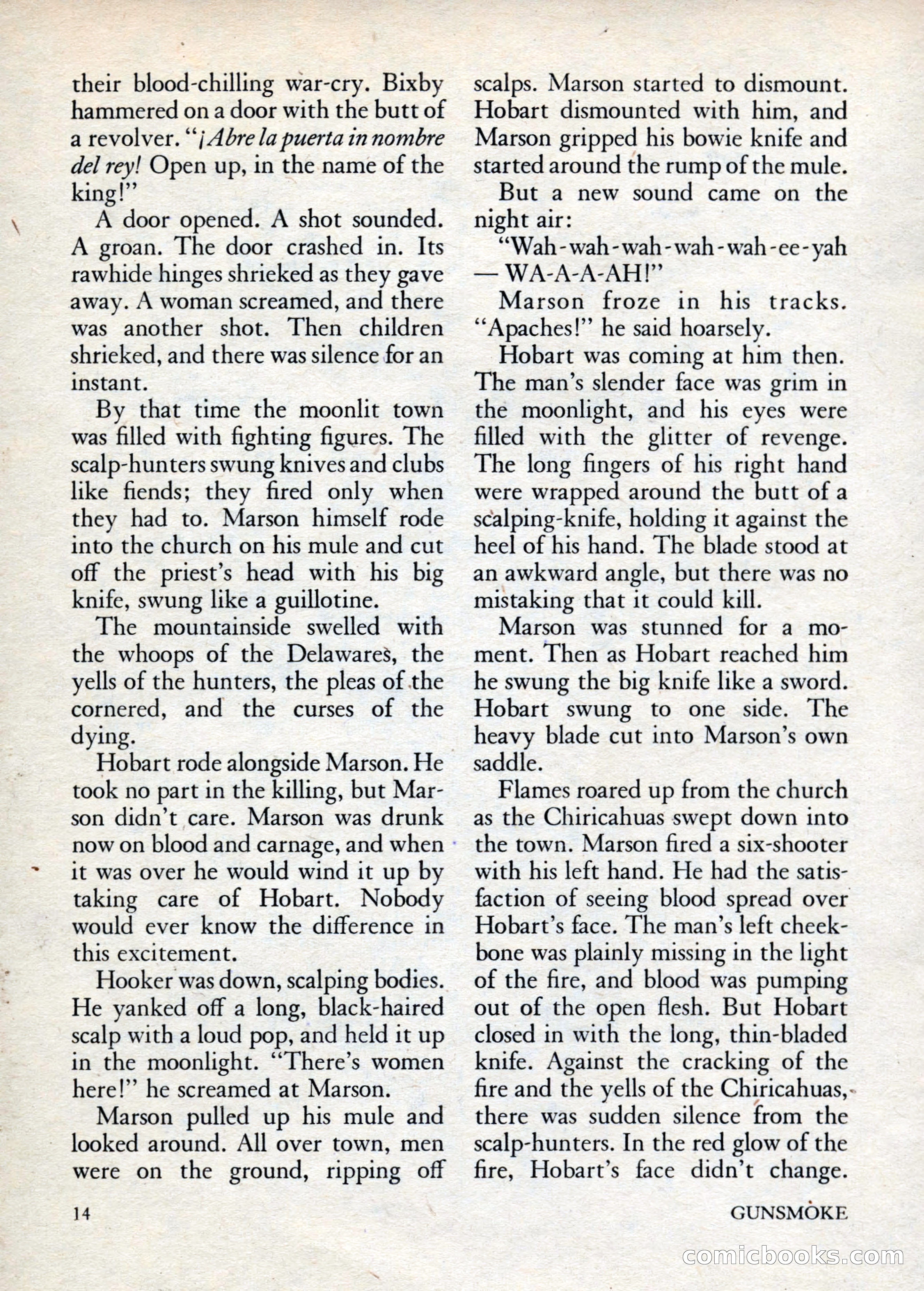 Gunsmoke, Volume 1, Number 1 — page 16 of 148