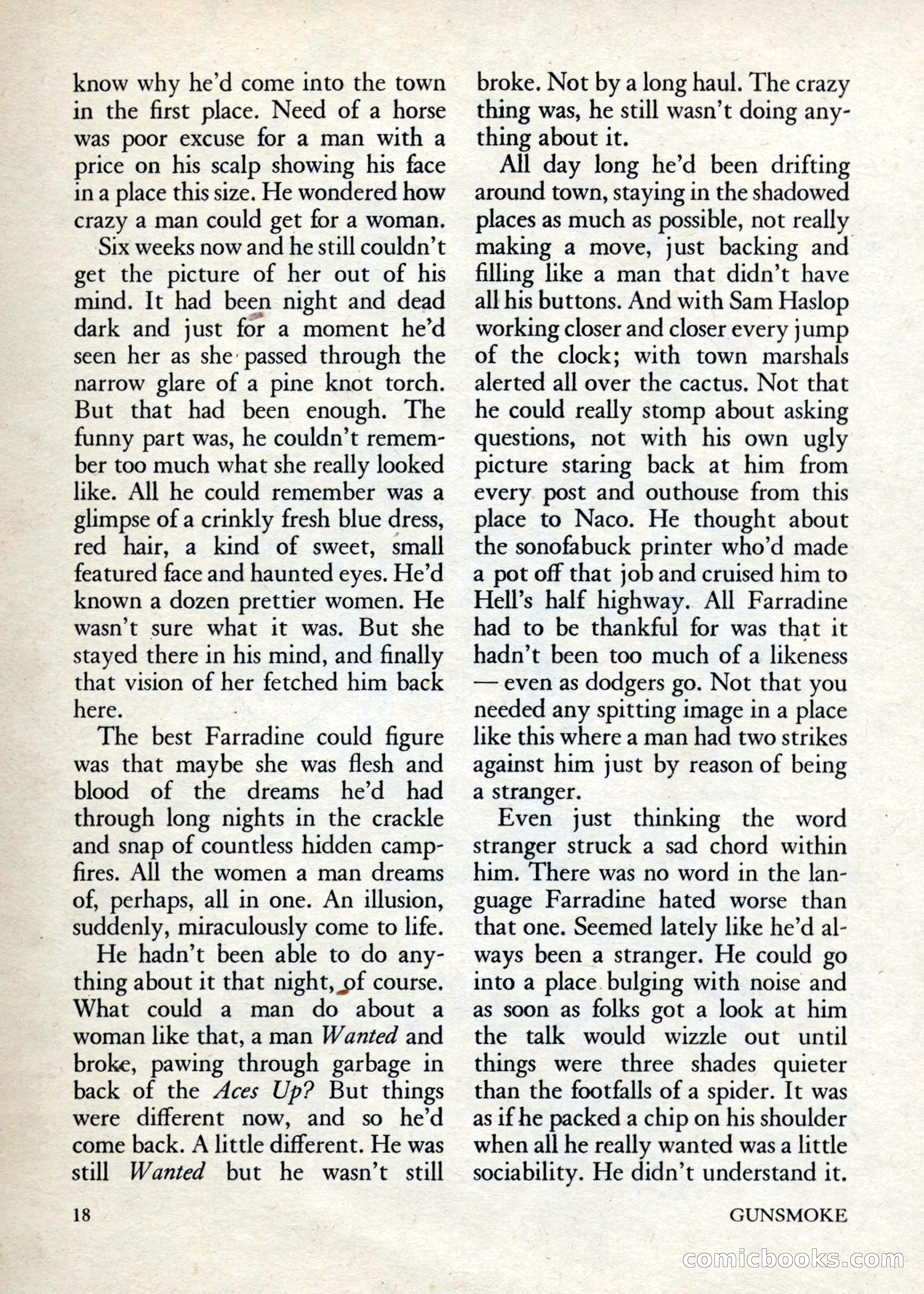Gunsmoke, Volume 1, Number 1 — page 20 of 148