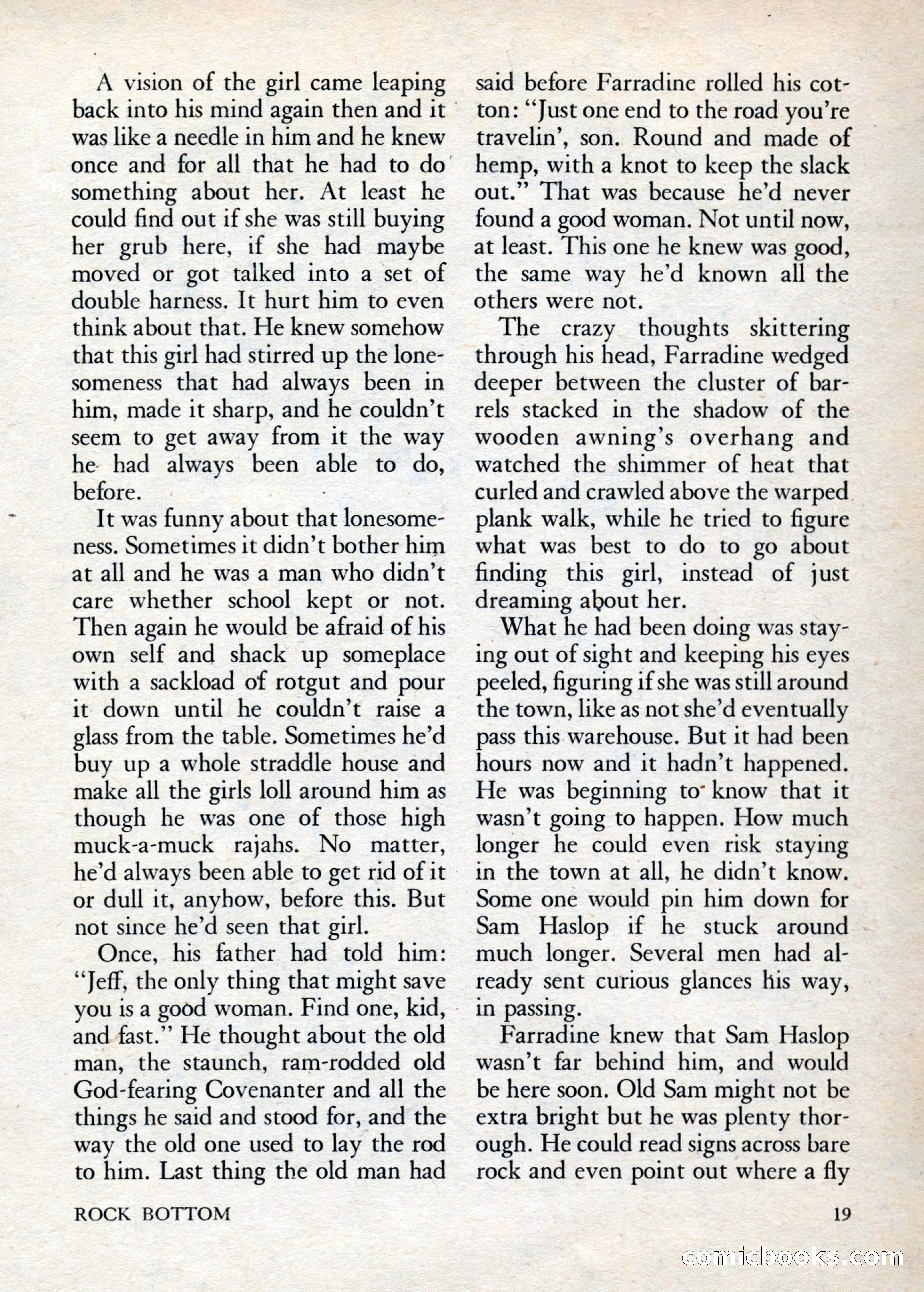Gunsmoke, Volume 1, Number 1 — page 21 of 148