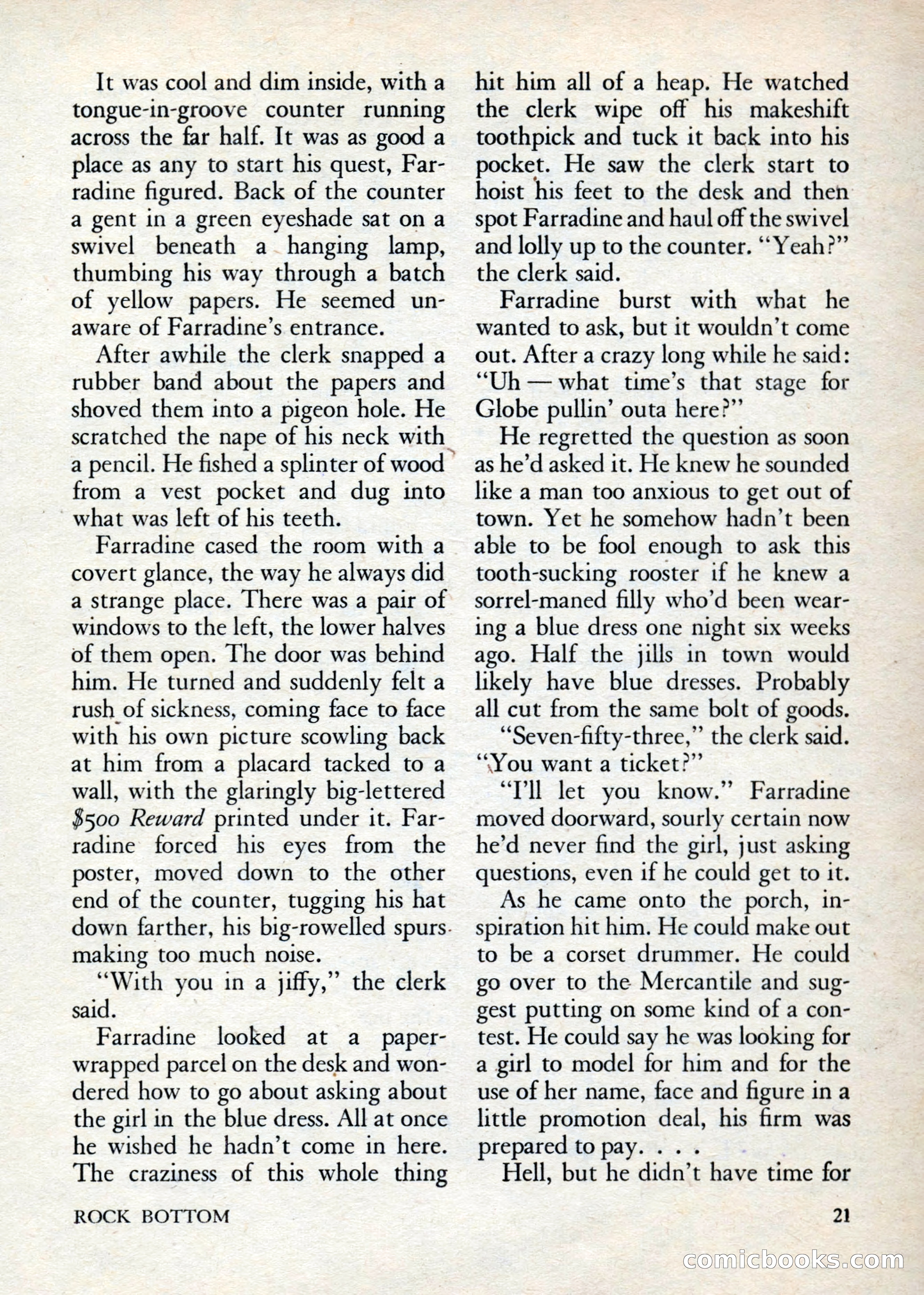 Gunsmoke, Volume 1, Number 1 — page 23 of 148