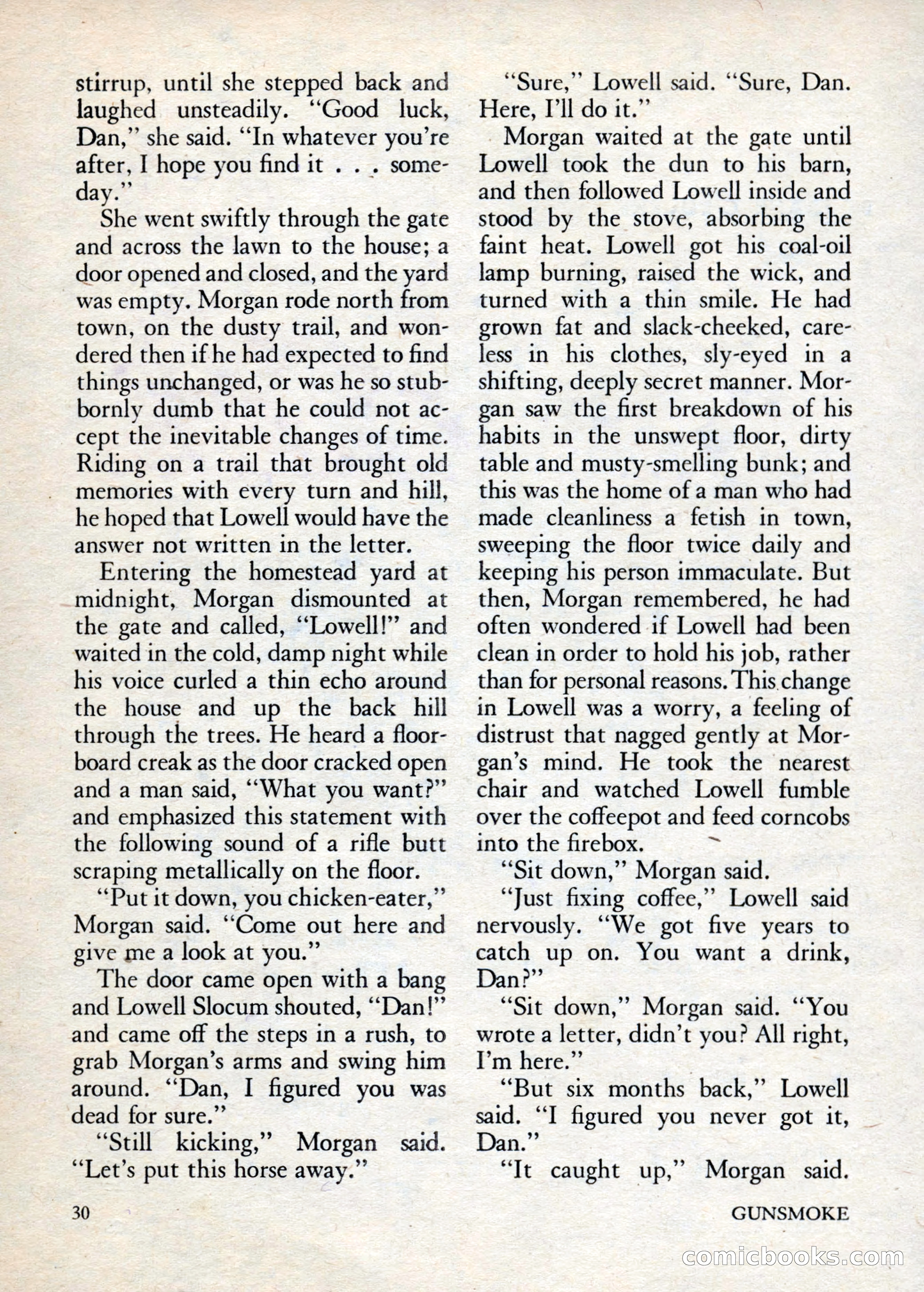 Gunsmoke, Volume 1, Number 1 — page 32 of 148