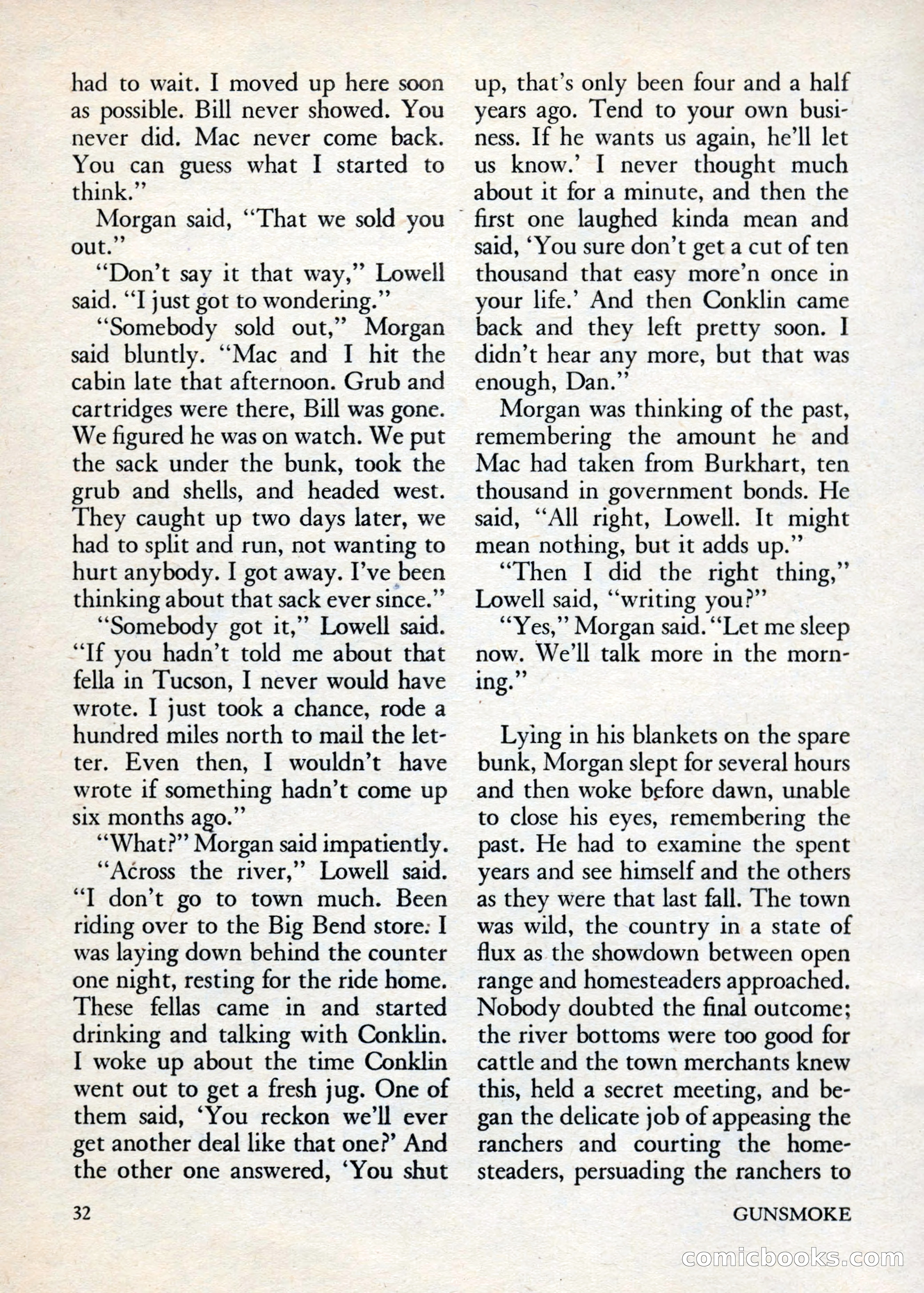 Gunsmoke, Volume 1, Number 1 — page 34 of 148