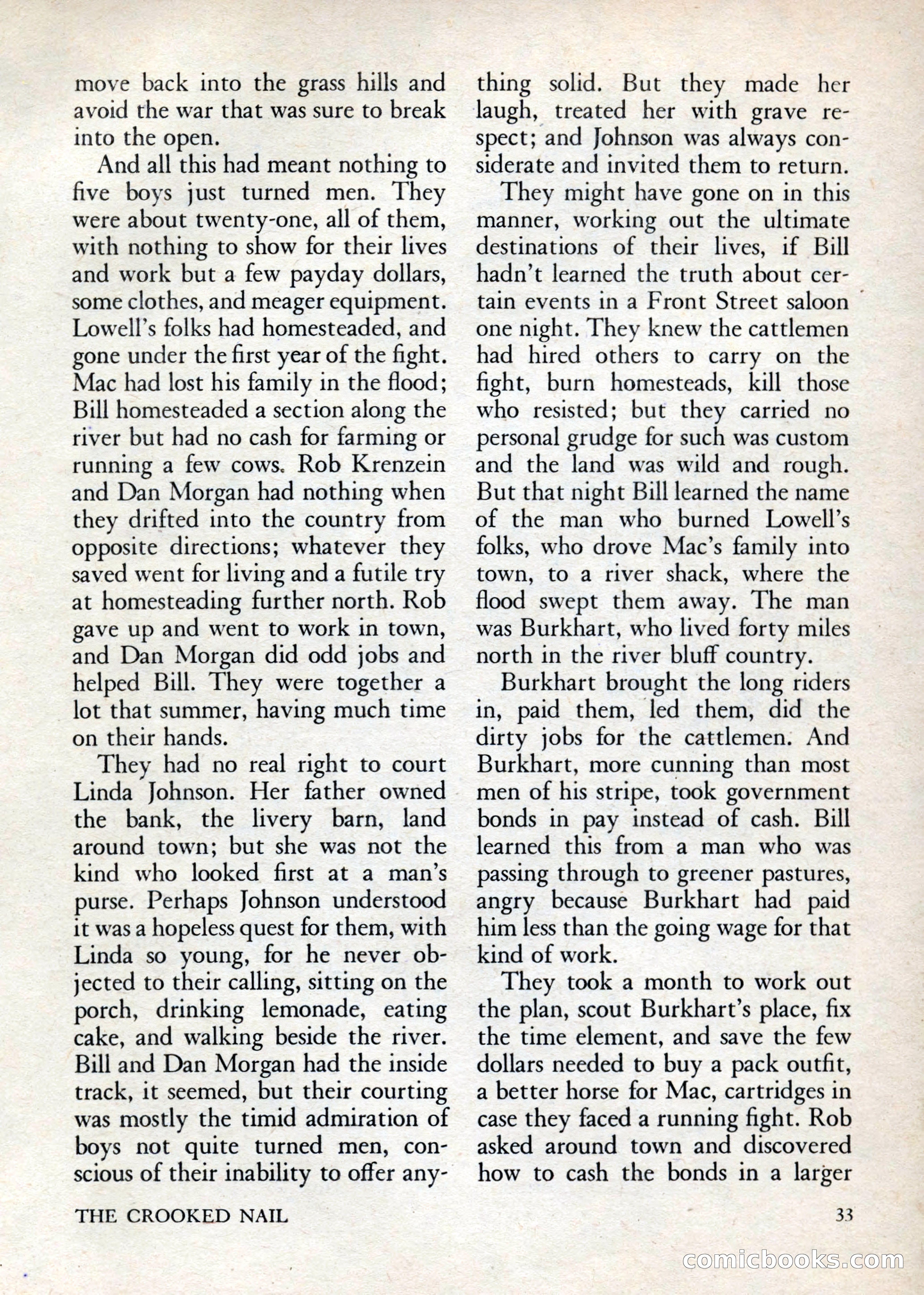 Gunsmoke, Volume 1, Number 1 — page 35 of 148