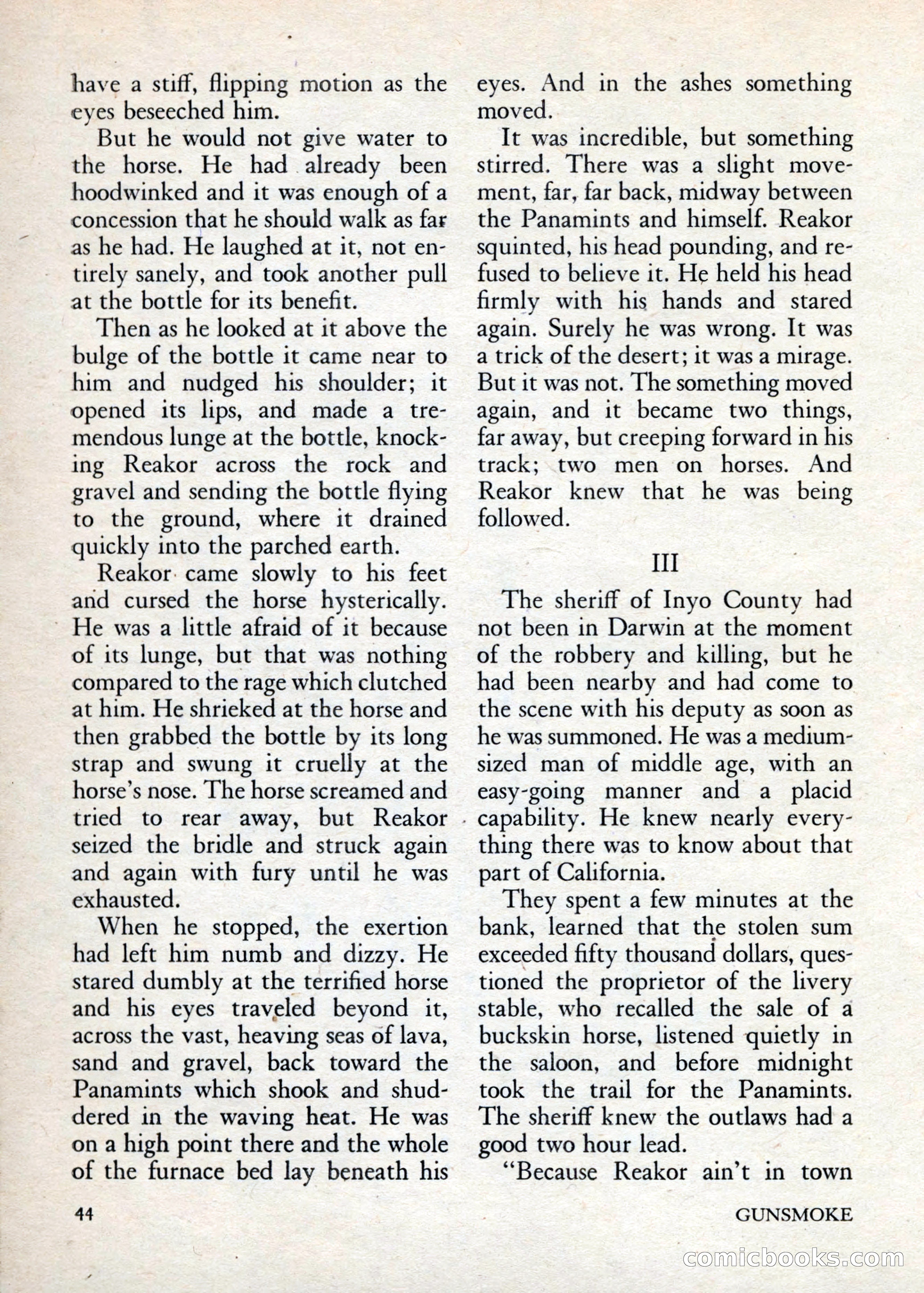 Gunsmoke, Volume 1, Number 1 — page 46 of 148